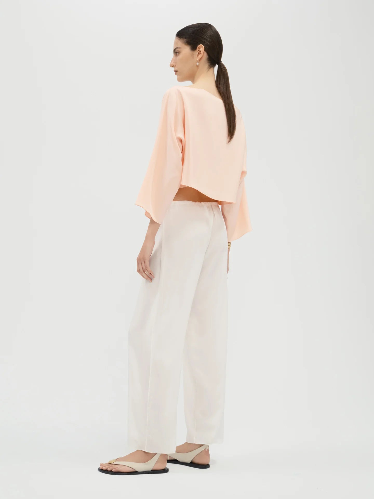 Byron Pant in Silk - AFLALO