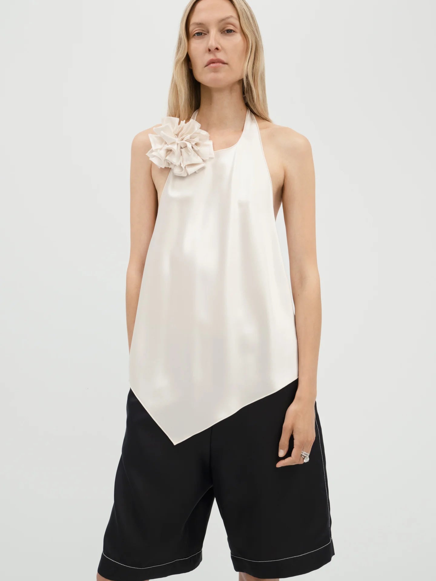 Auvira Top in Silk - AFLALO