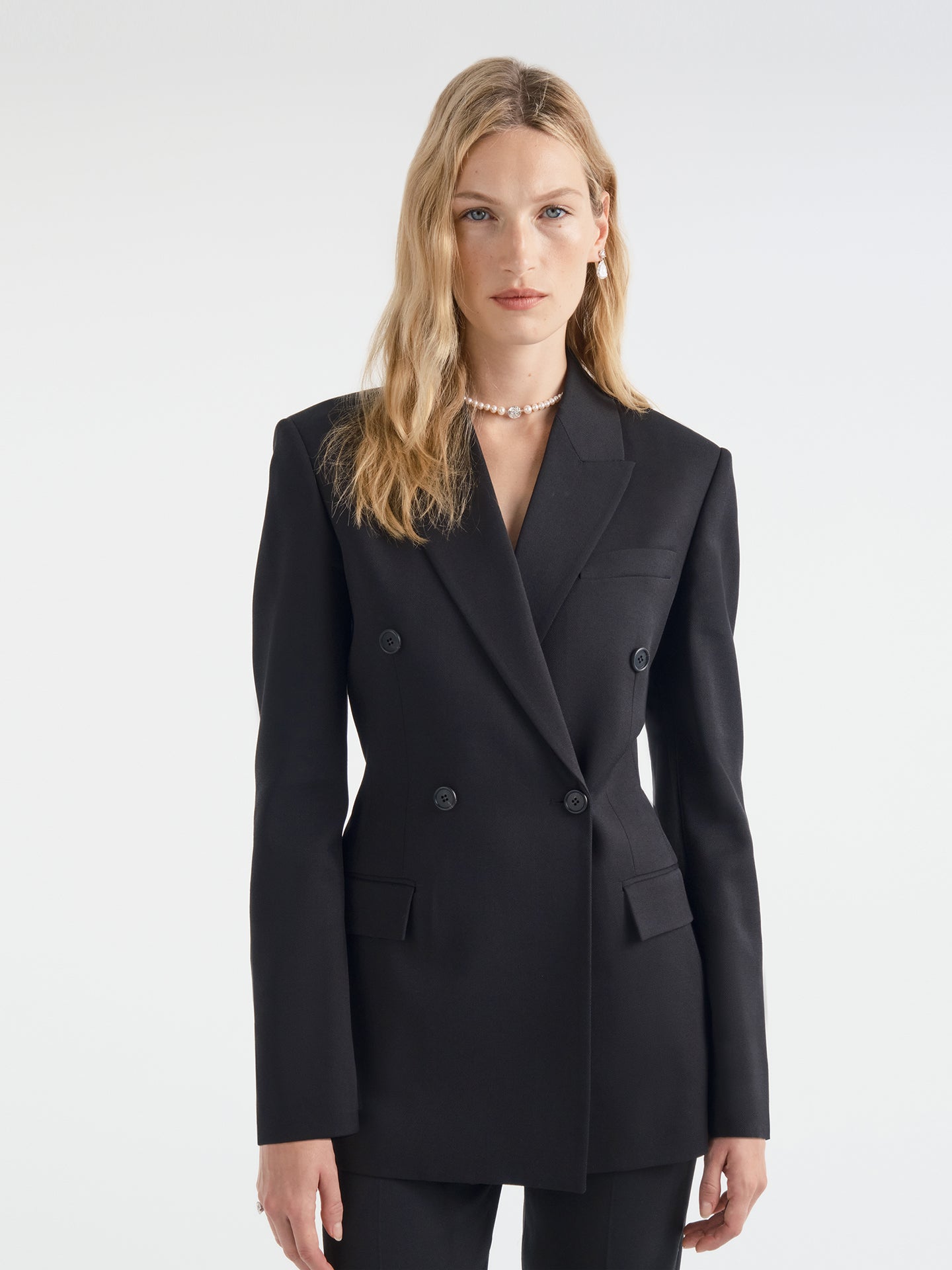 Perret Blazer in Wool Silk - AFLALO