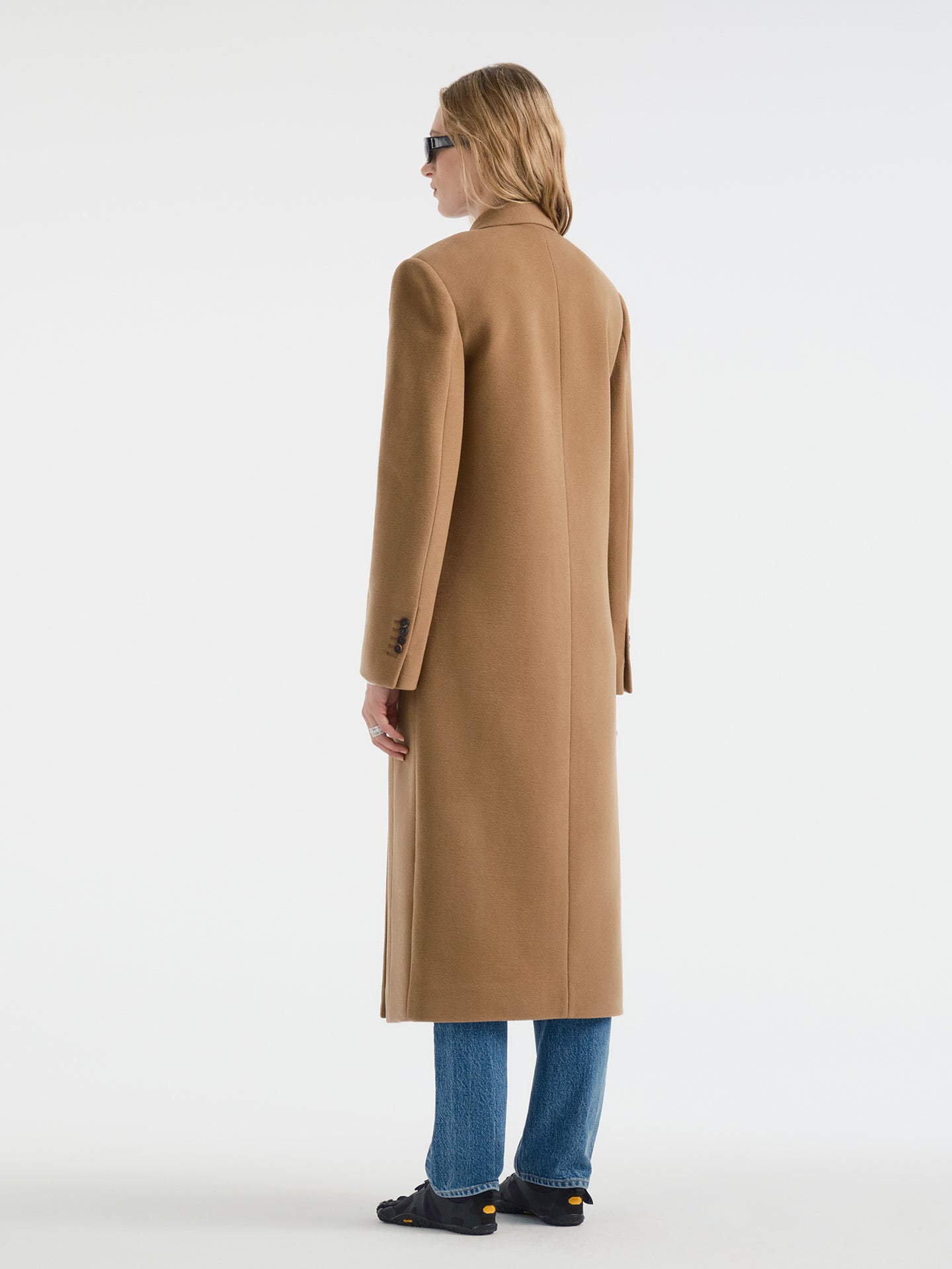 Obelisk Coat in Cashmere - AFLALO
