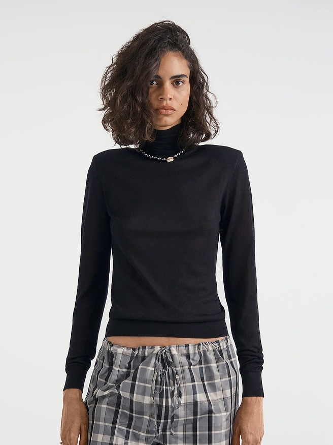 Gide Sweater in Wool - AFLALO