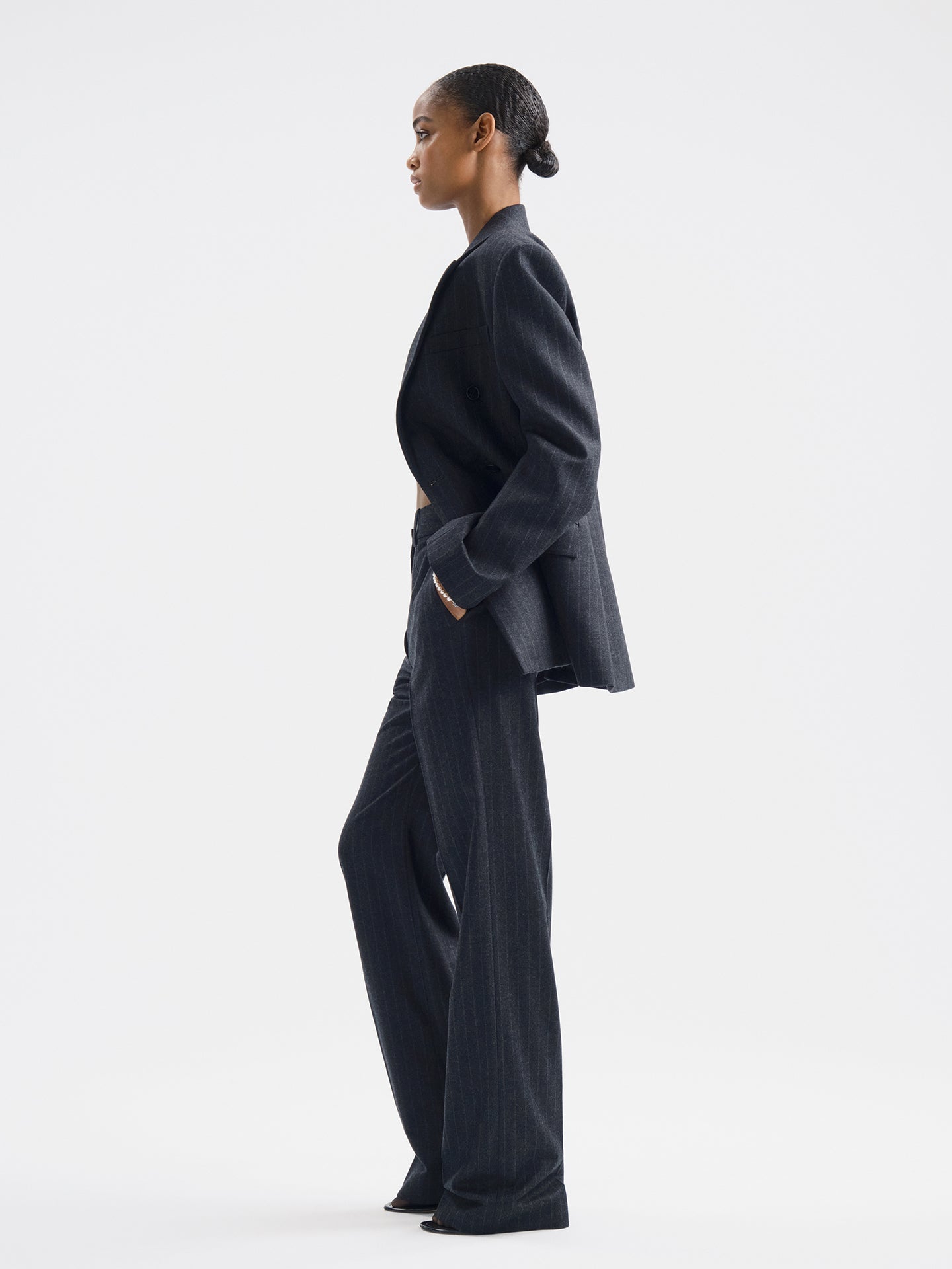 Perret Blazer in Wool Cashmere - AFLALO