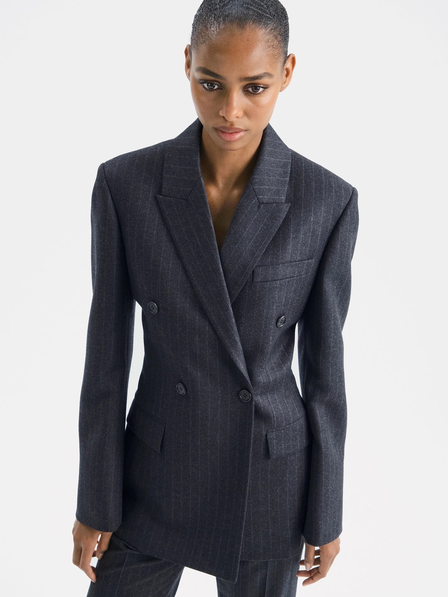 Perret Blazer in Wool Cashmere - AFLALO
