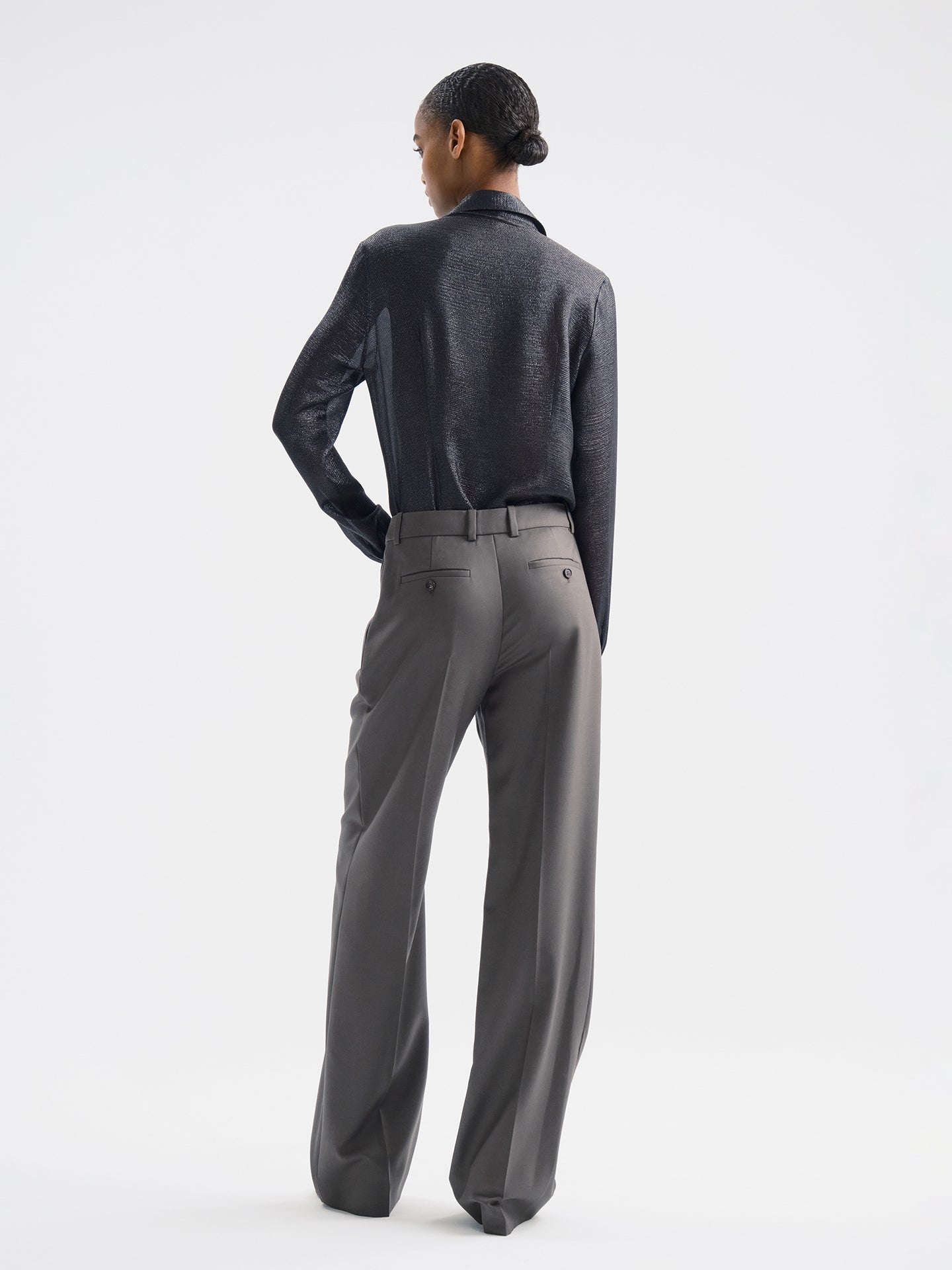 Tarlan Pant in Wool - AFLALO