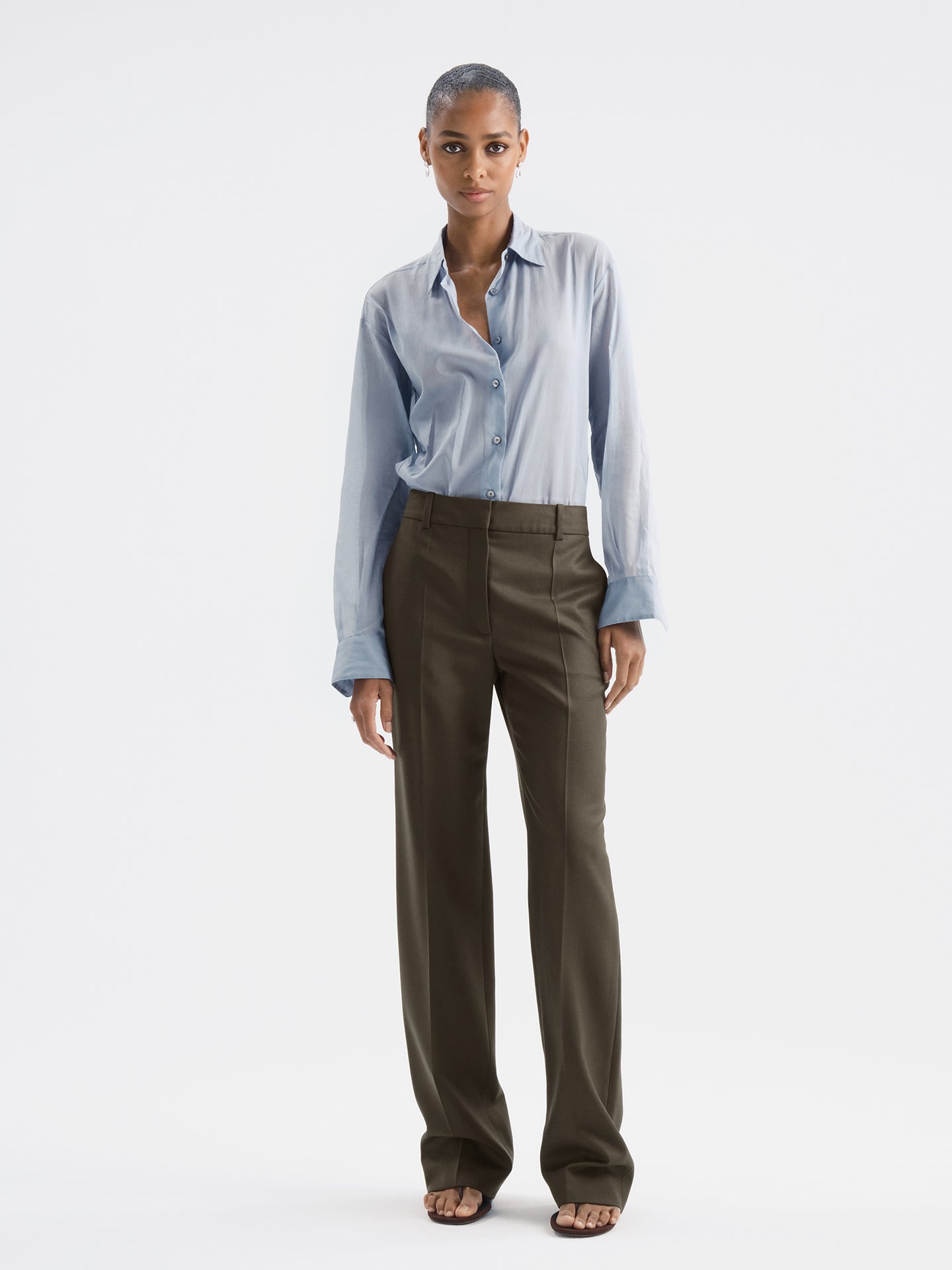 Brein Shirt in Organdy - AFLALO