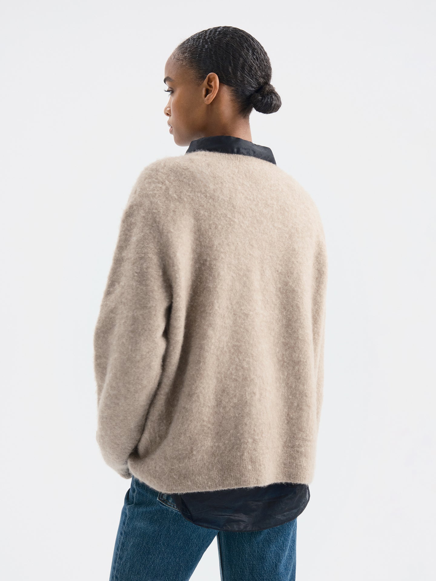 Bilbao Sweater in Brushed Cashmere - AFLALO
