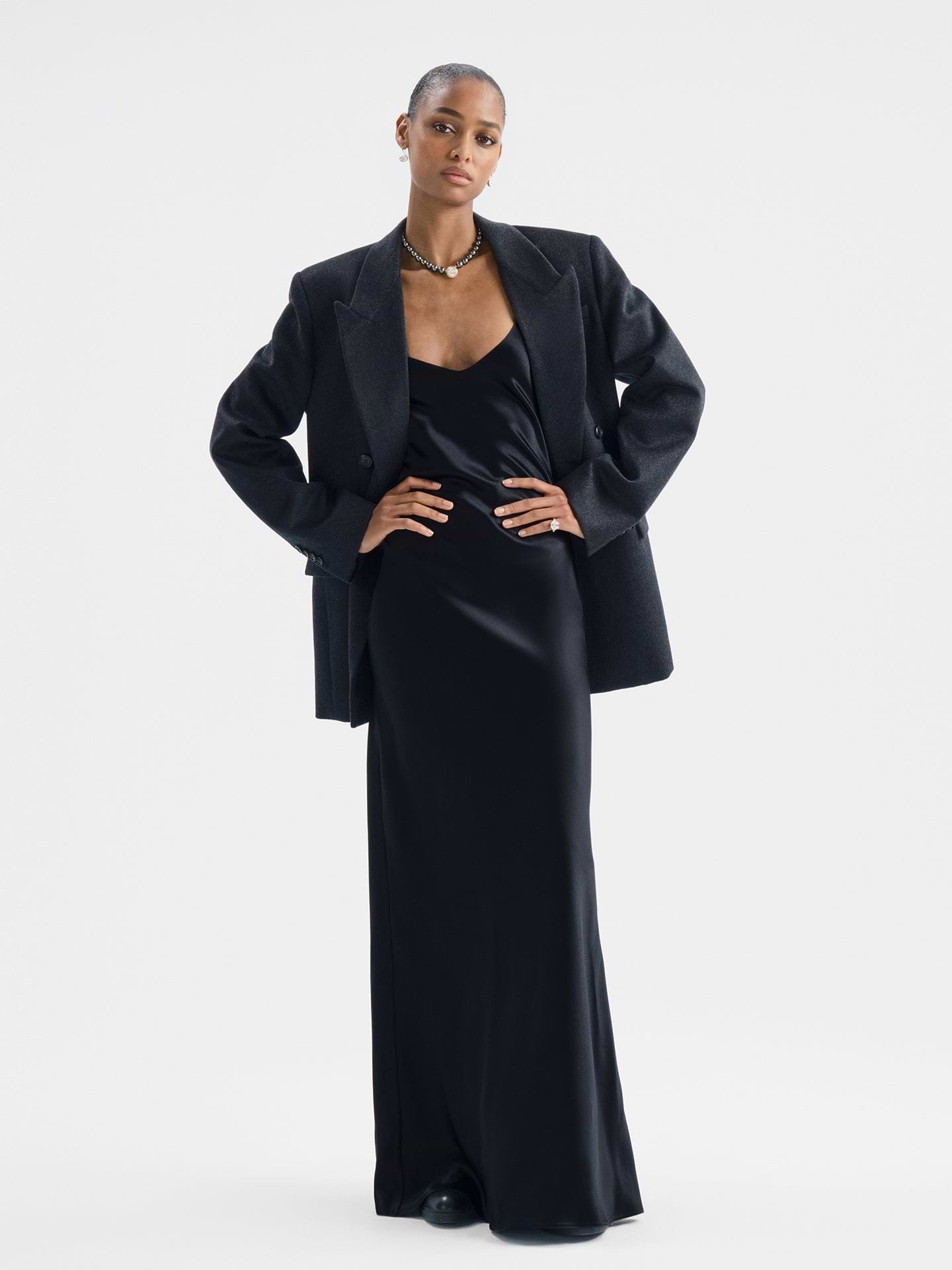 Edi Blazer in Cashmere - AFLALO