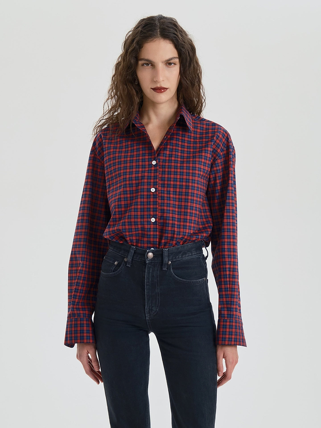Brein Shirt in Cotton - AFLALO