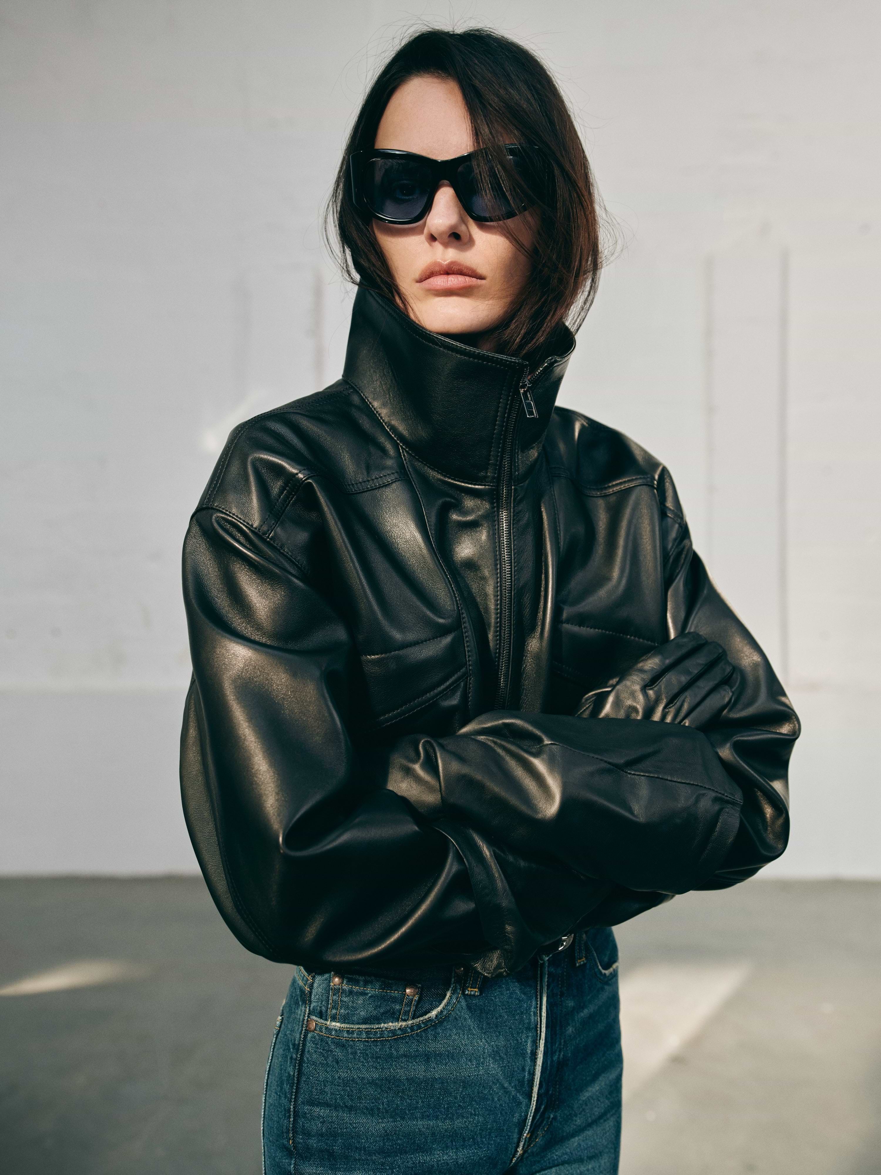 Zadie Jacket in Leather
