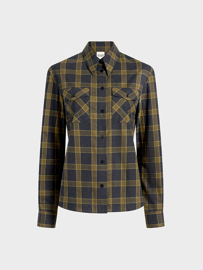 Adrian Shirt in Cotton - AFLALO