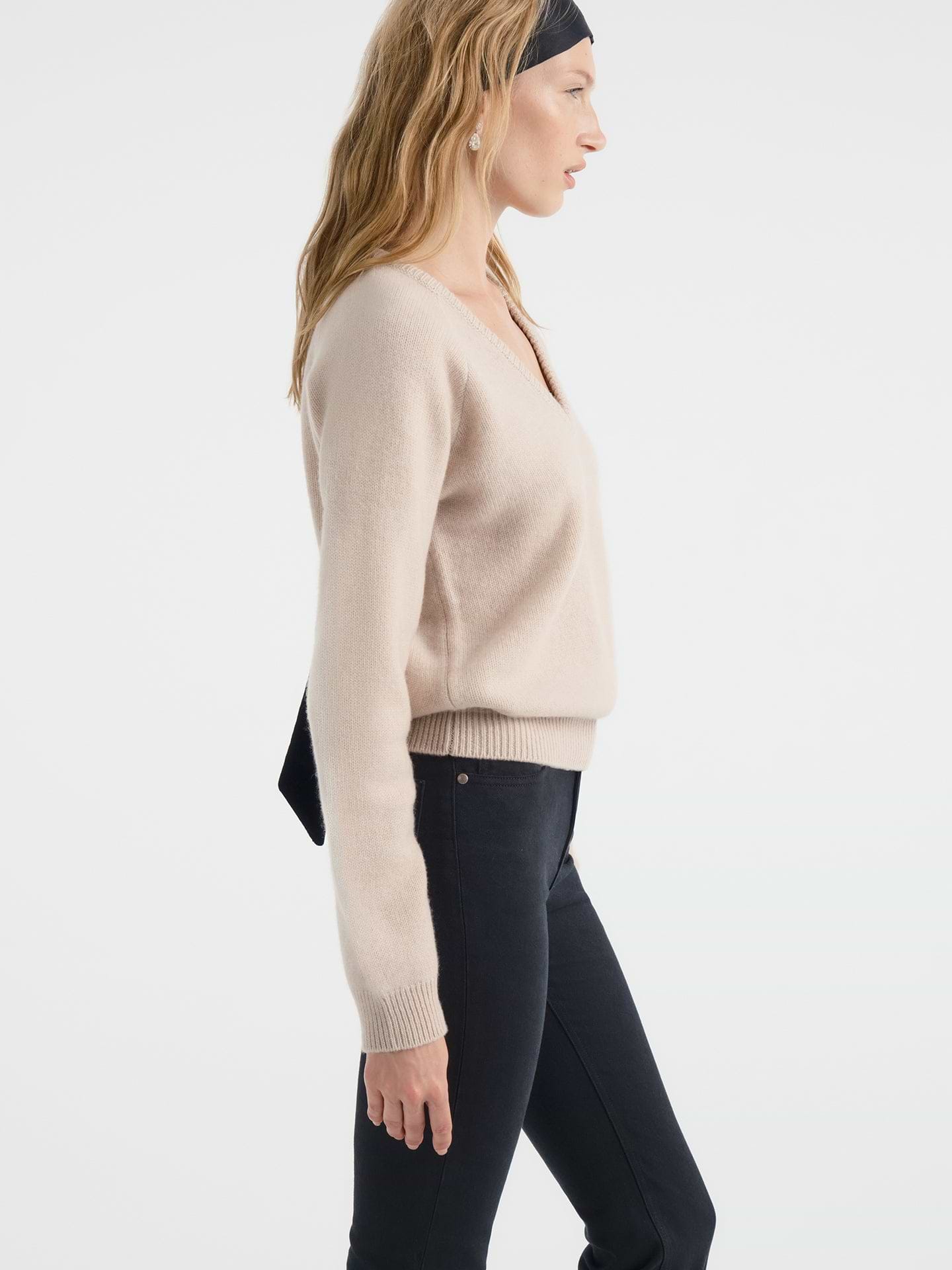 Velarise Sweater in Cashmere - AFLALO