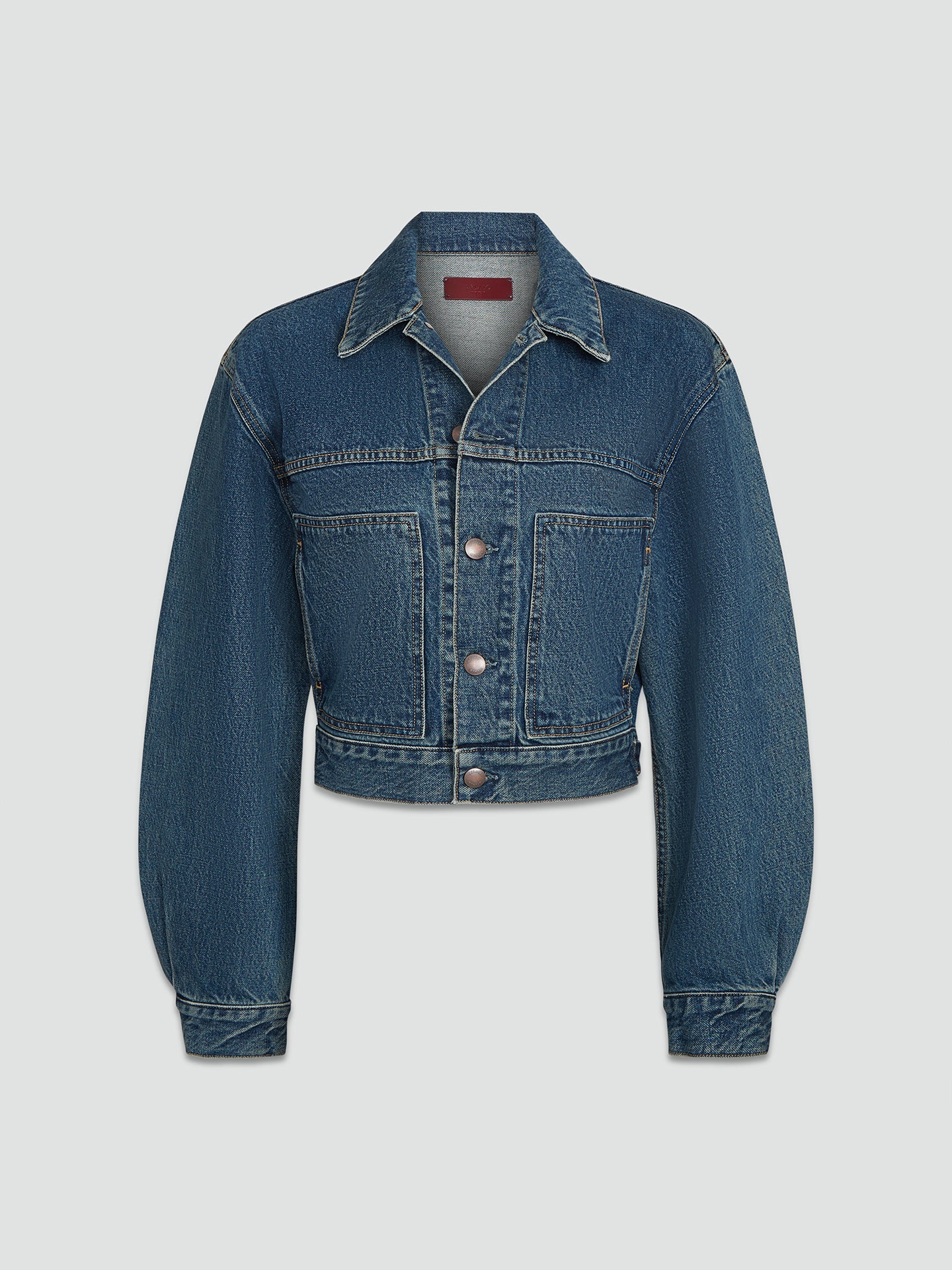 Barnes Jacket in Rigid Denim - AFLALO