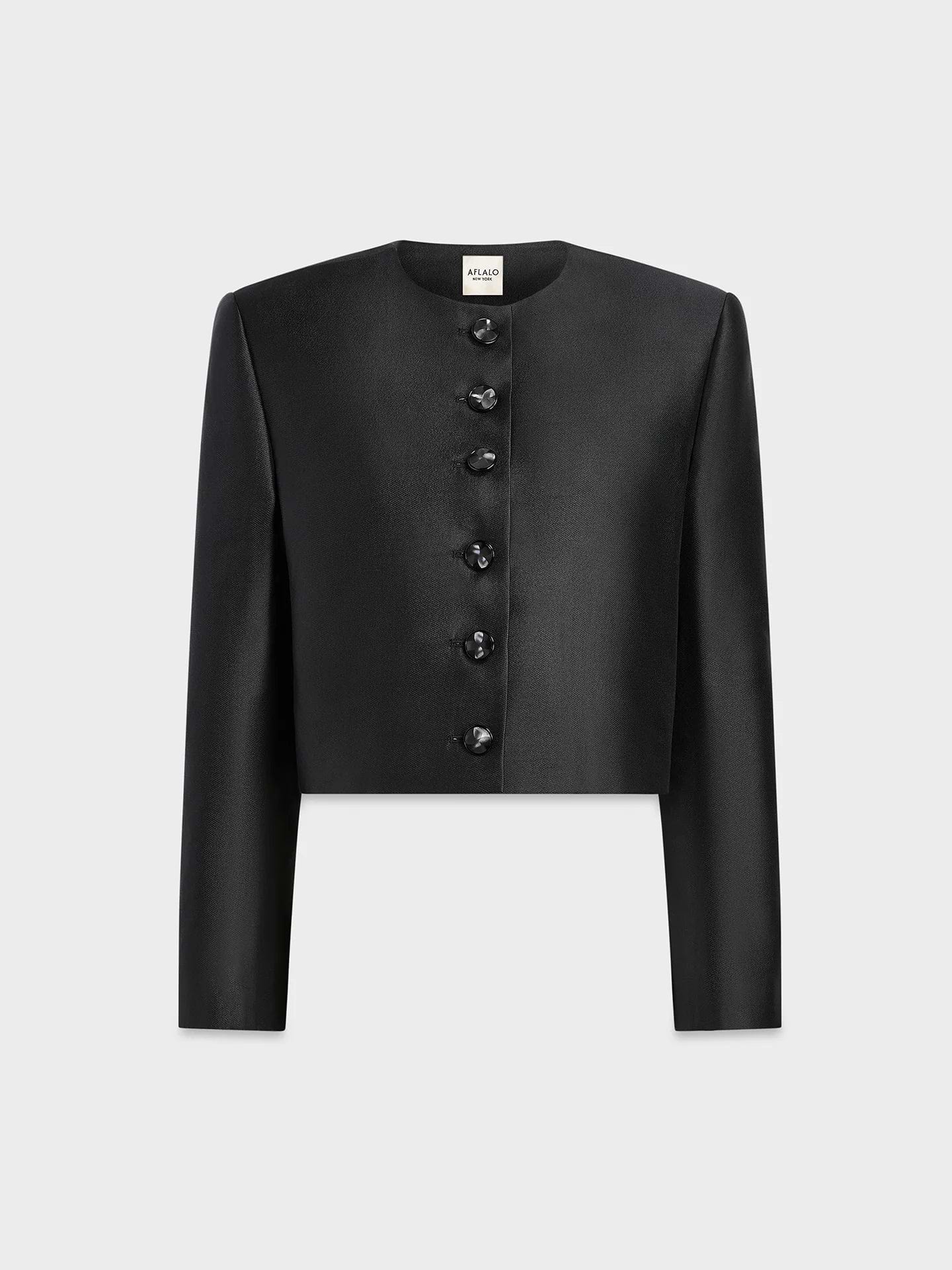 Bastion Jacket in Wool Silk - AFLALO