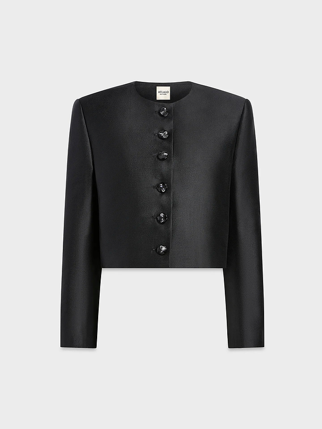 Bastion Jacket in Wool Silk - AFLALO