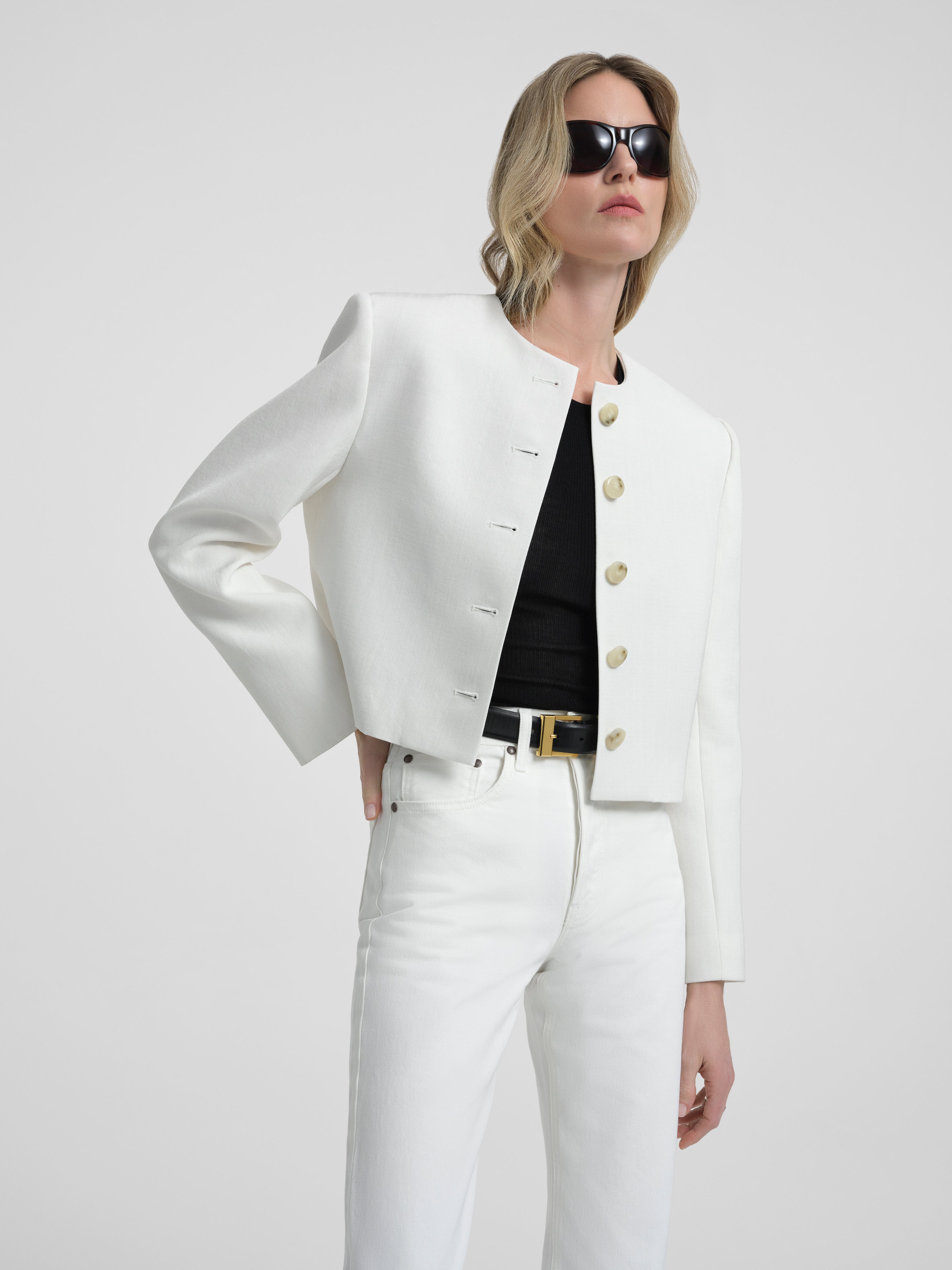 Bastion Jacket in Silk Viscose