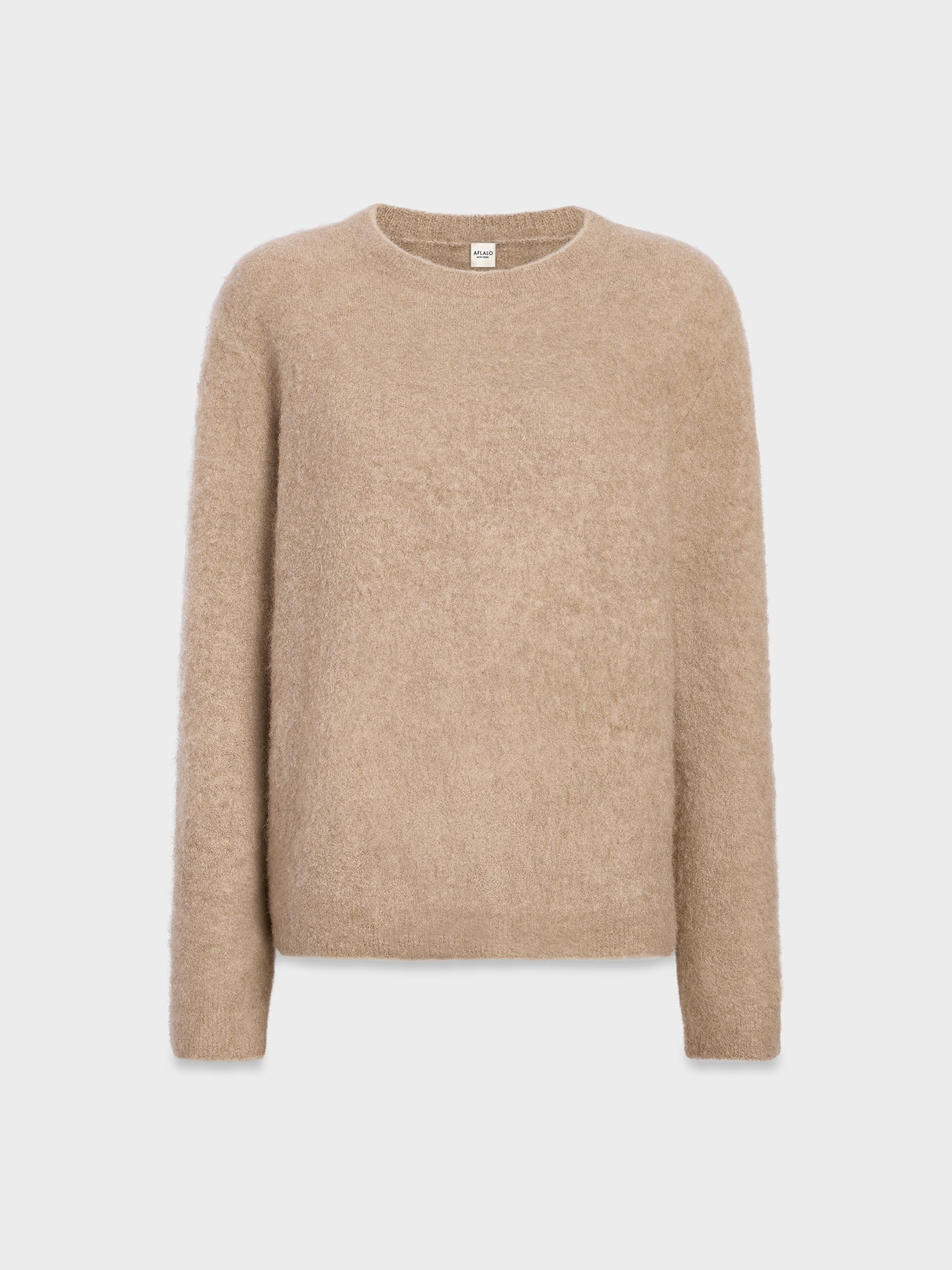Bilbao Sweater in Brushed Cashmere - AFLALO
