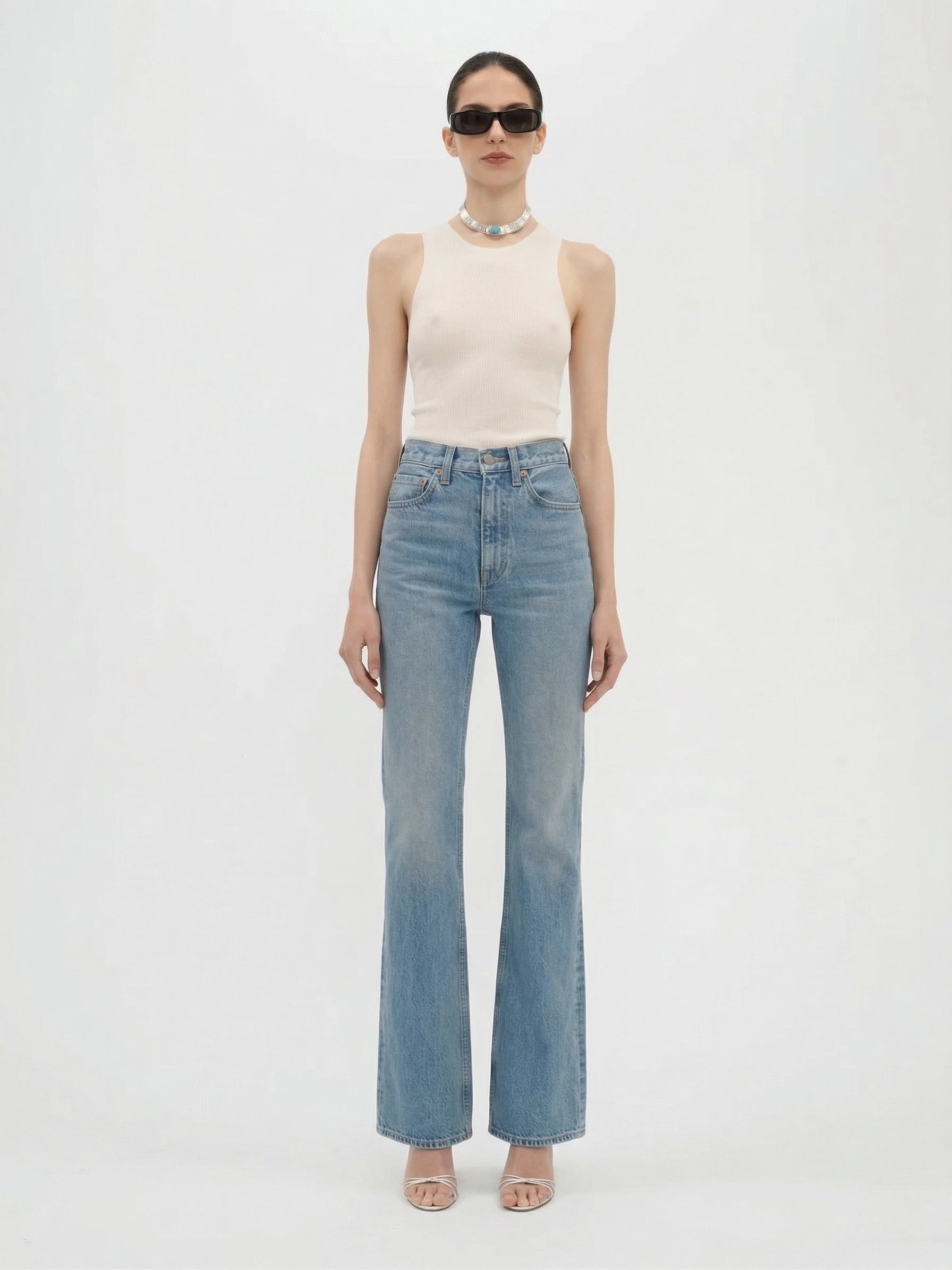 Brontë Jean in Rigid Denim