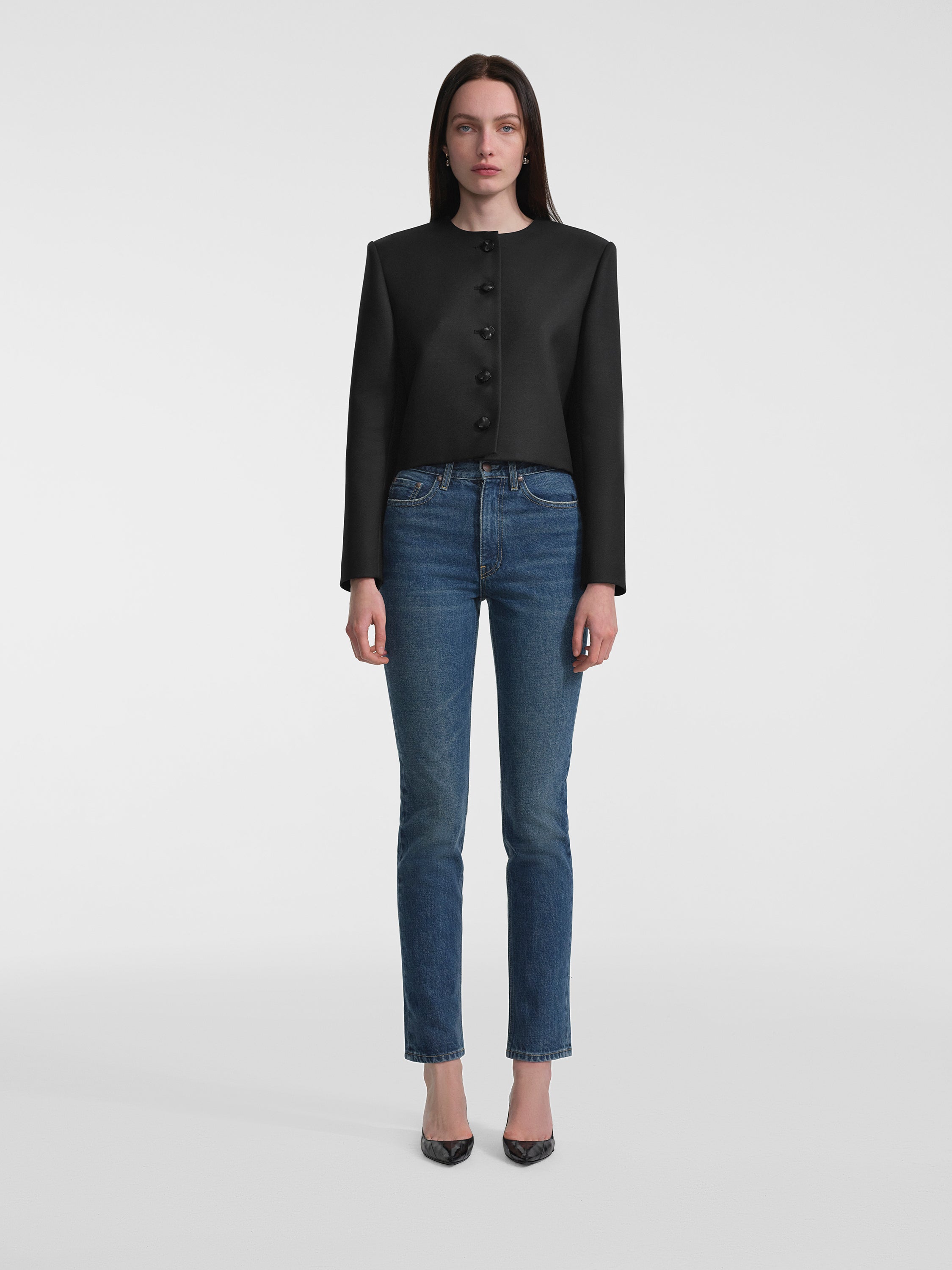 Duras Jean in Rigid Denim