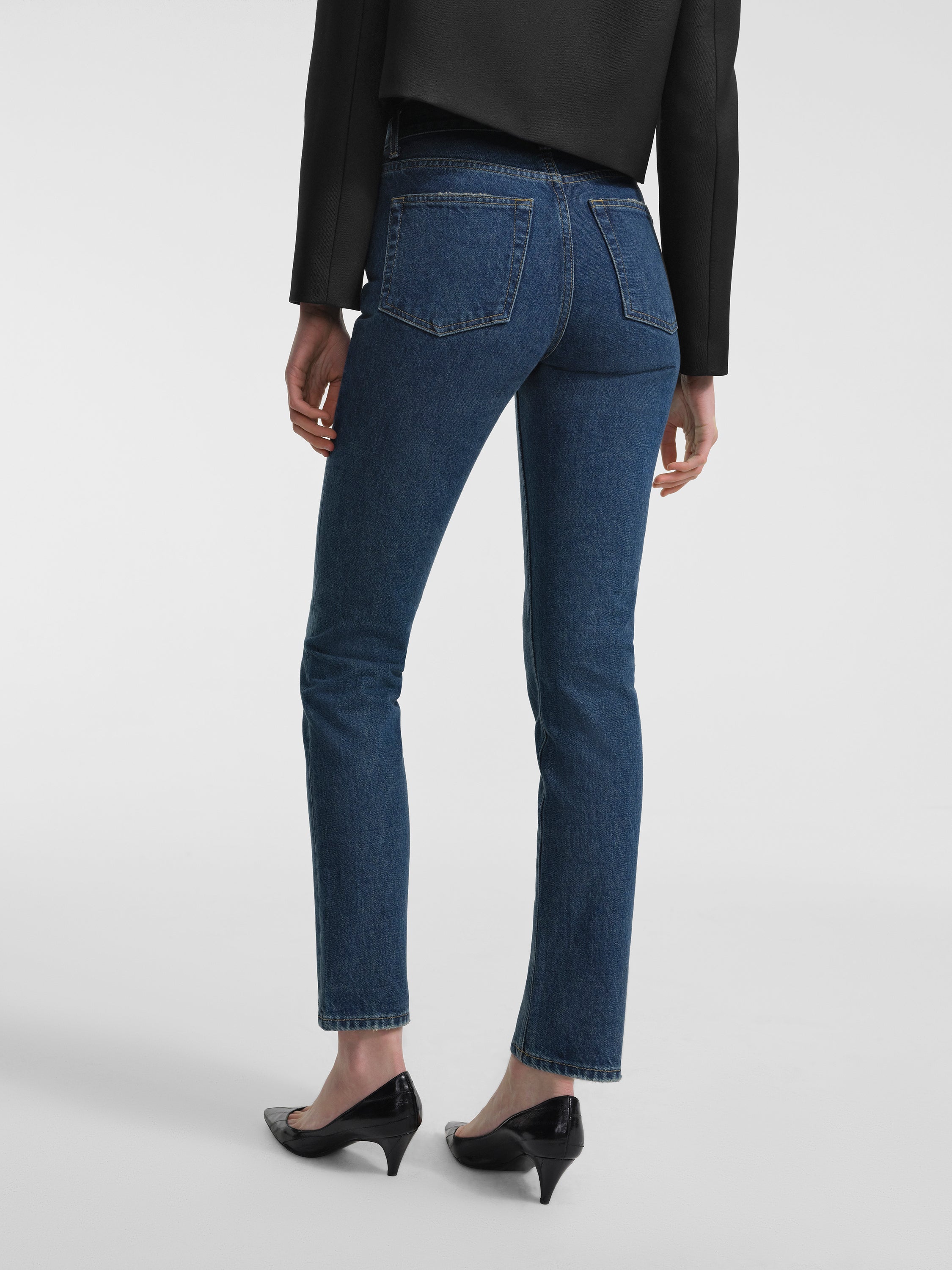 Duras Jean in Rigid Denim