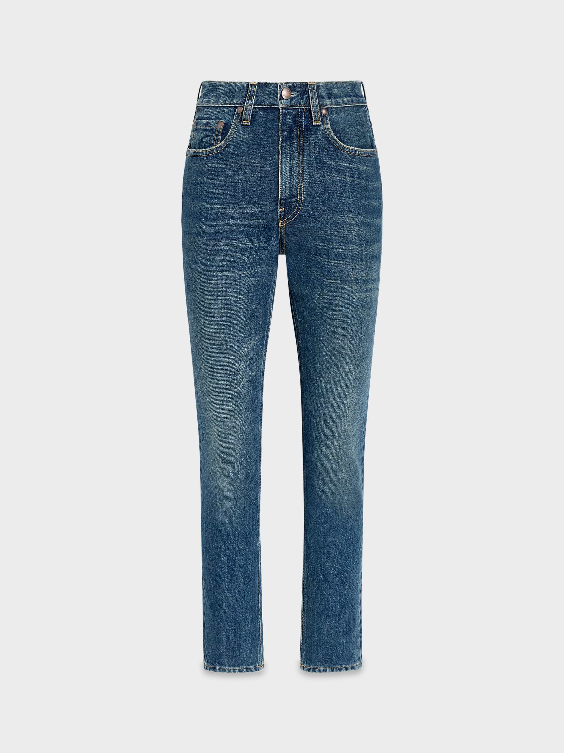 Duras Jean in Rigid Denim