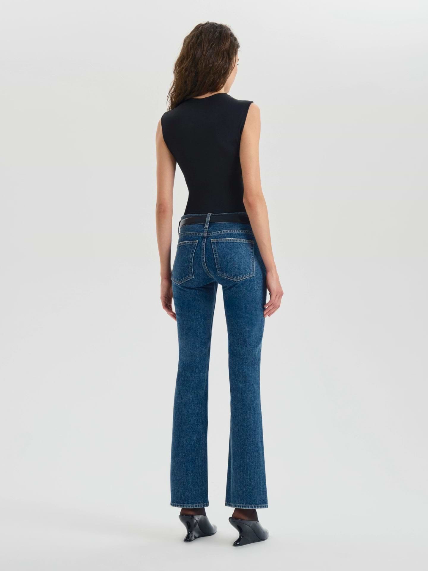 Leary Jean in Rigid Denim - AFLALO