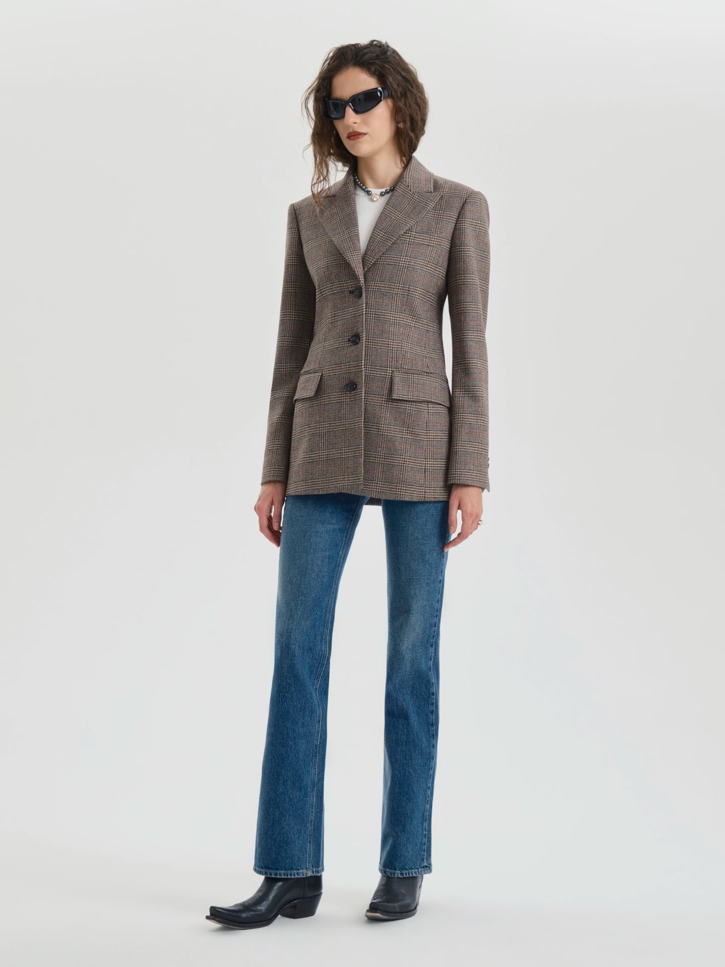 Roux Blazer in Wool - AFLALO