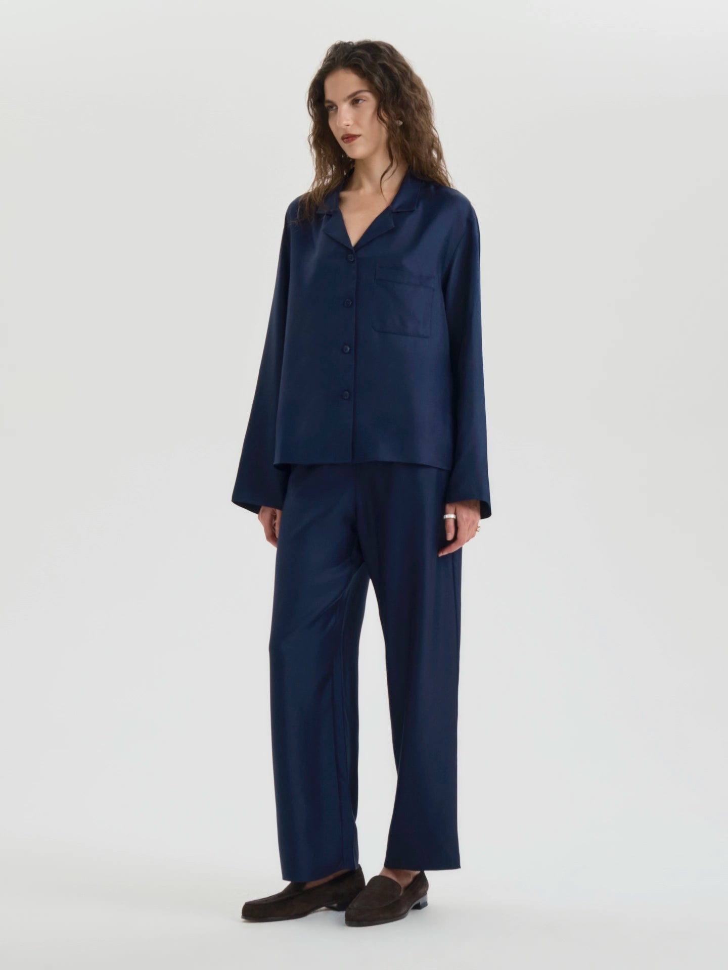 Zanitha Pant in Silk - AFLALO