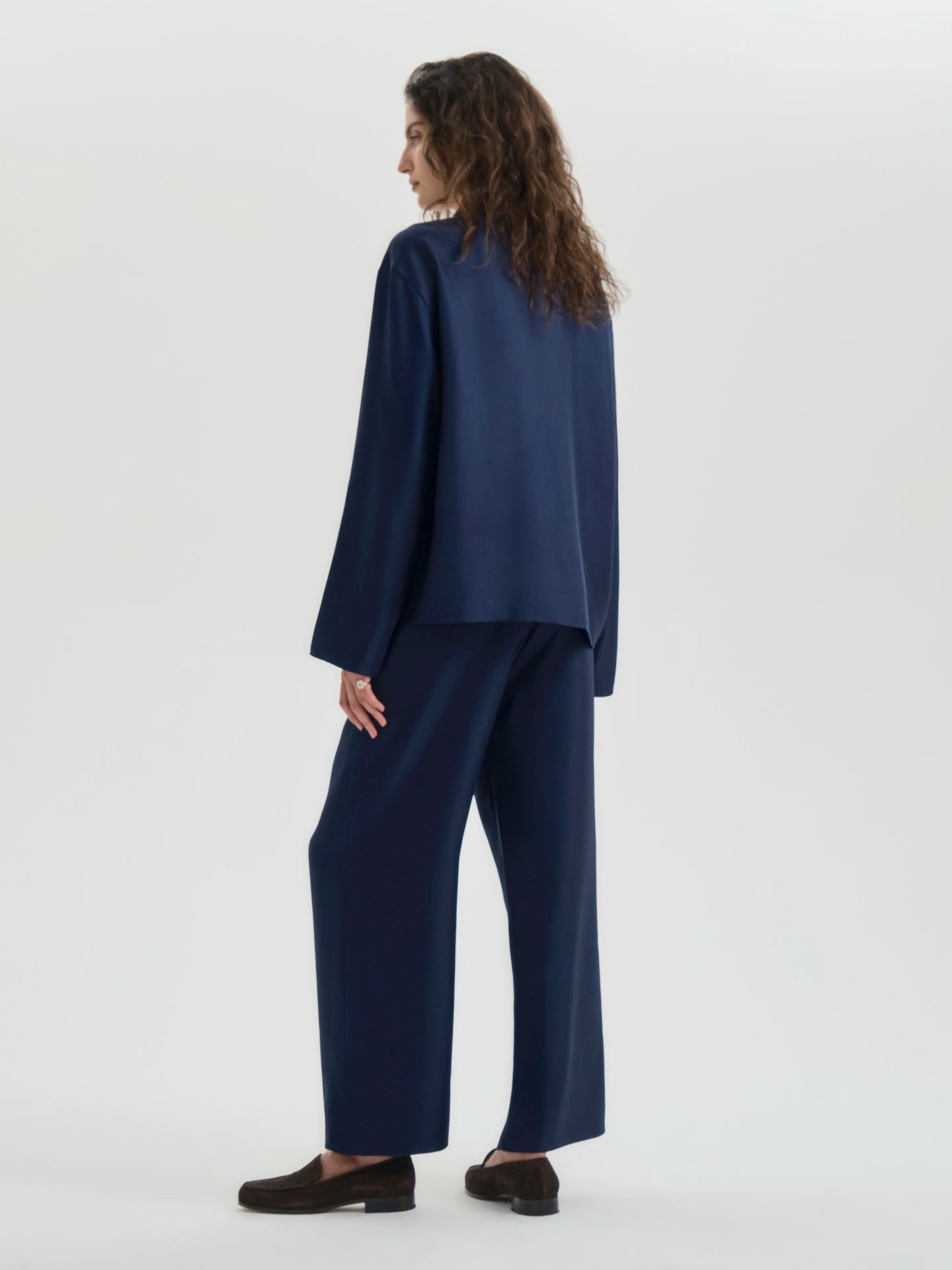 Zanitha Pant in Silk - AFLALO