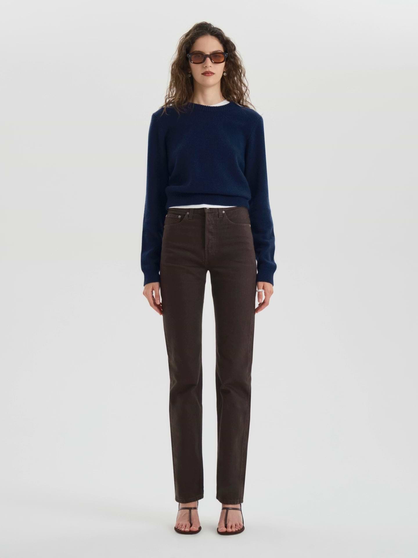 Orwell Jean in Rigid Denim - AFLALO