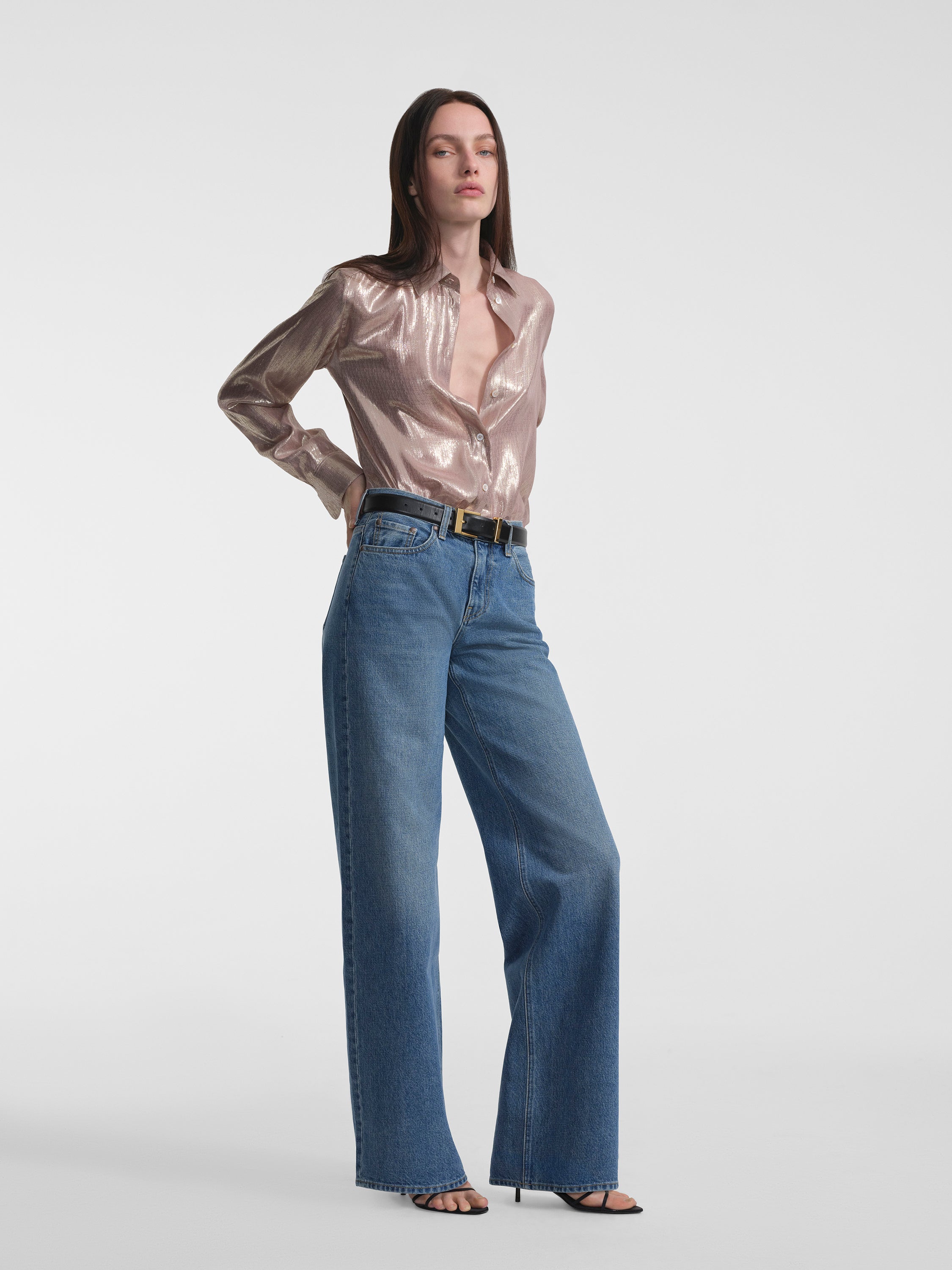 Rhys Jean in Rigid Denim