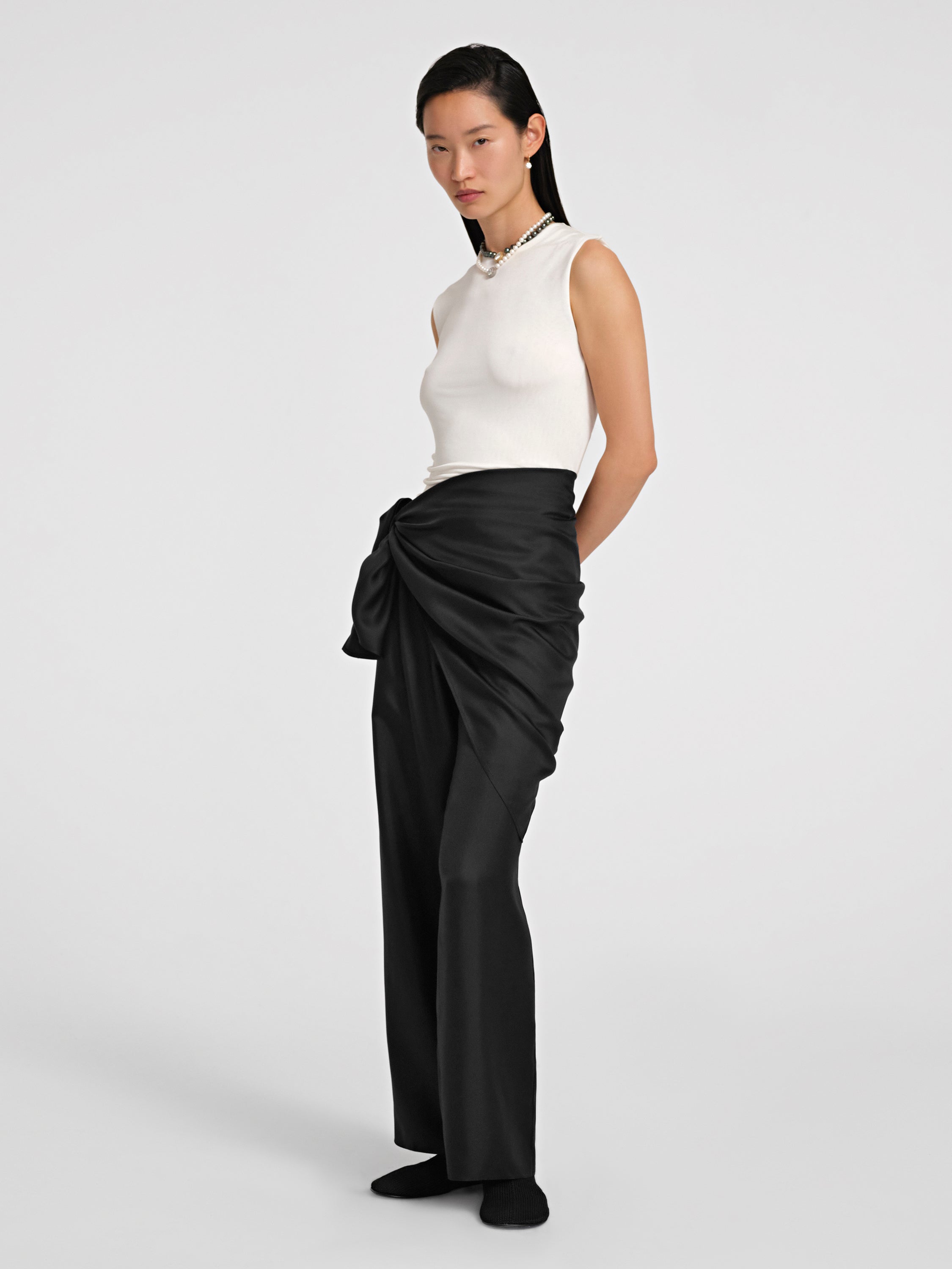 Freja Pant in Silk