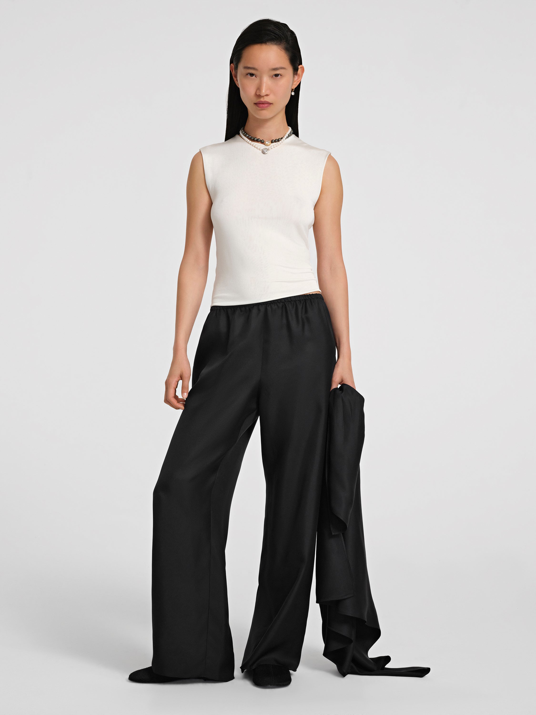 Freja Pant in Silk