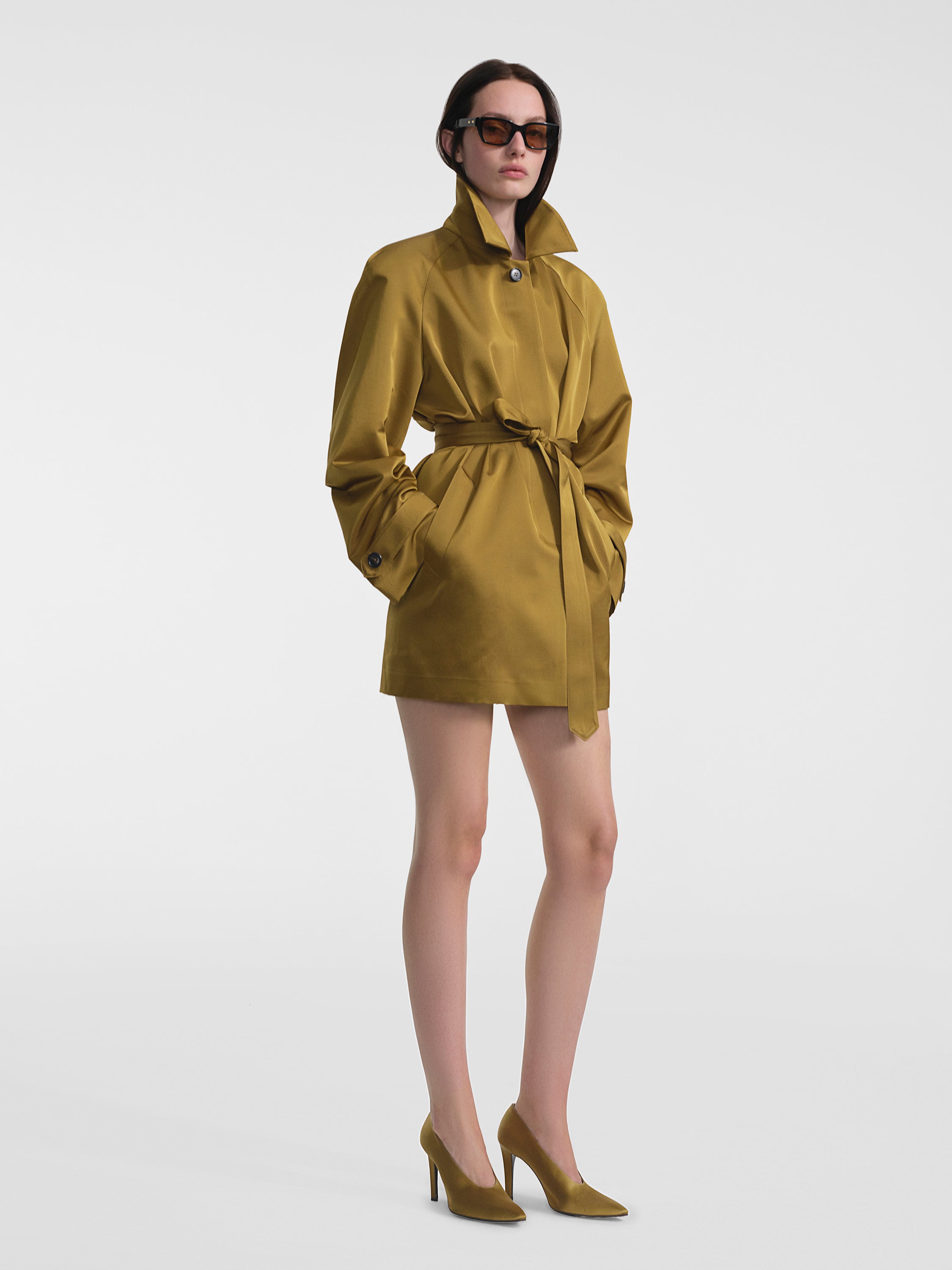 Mira Jacket in Wool Silk