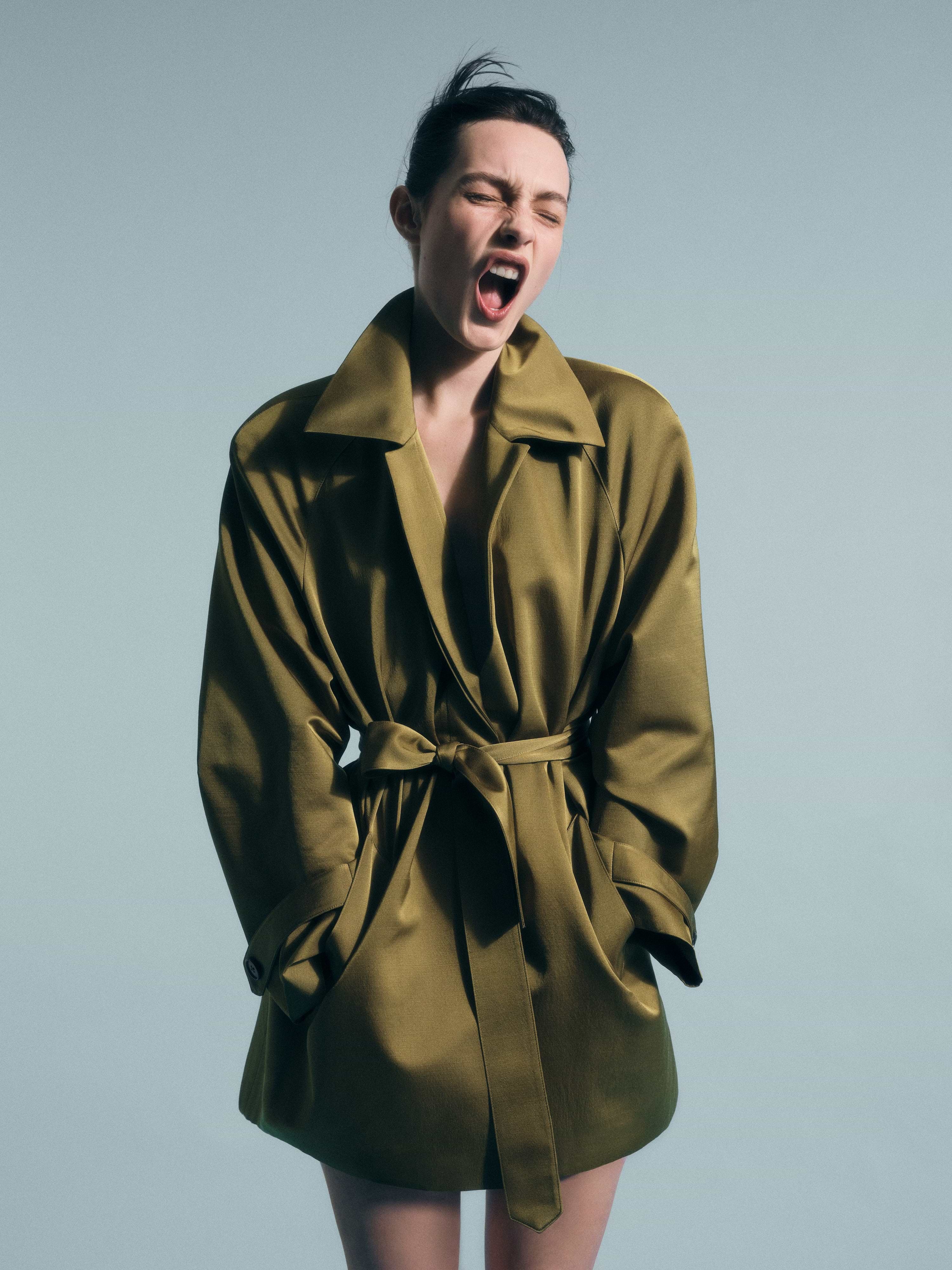 Mira Jacket in Wool Silk