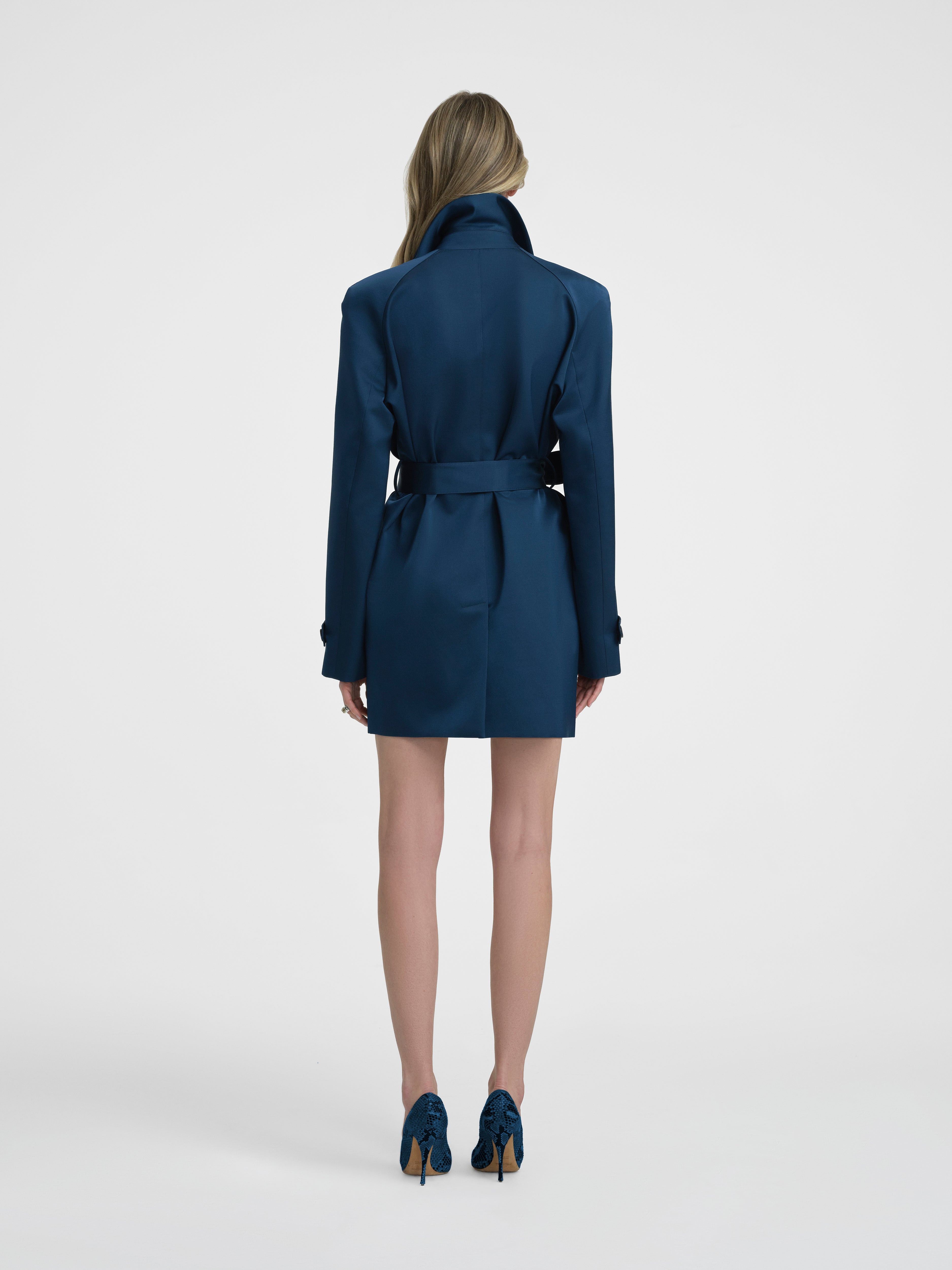 Mira Jacket in Wool Silk