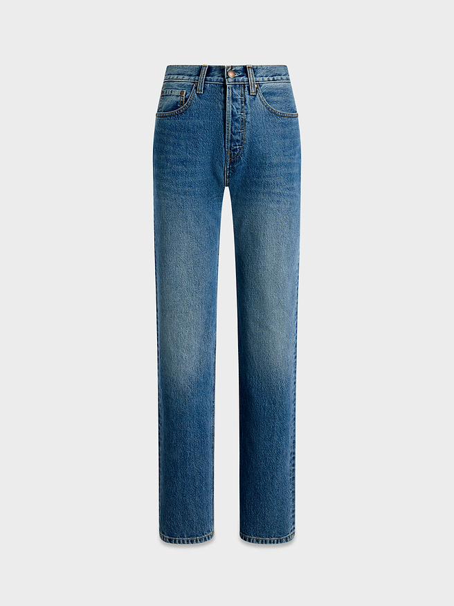 Orwell Jean in Rigid Denim - AFLALO