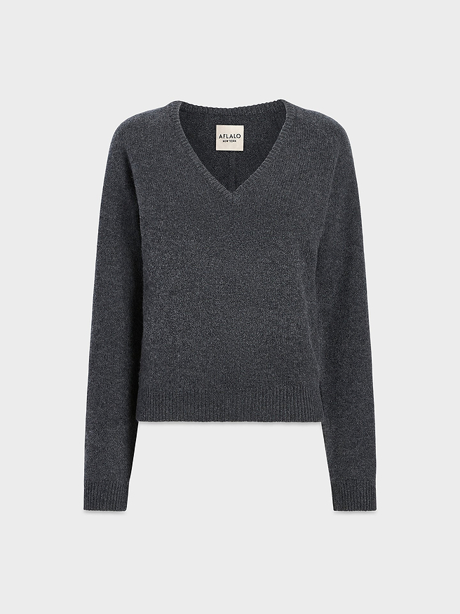 Velarise Sweater in Cashmere - AFLALO