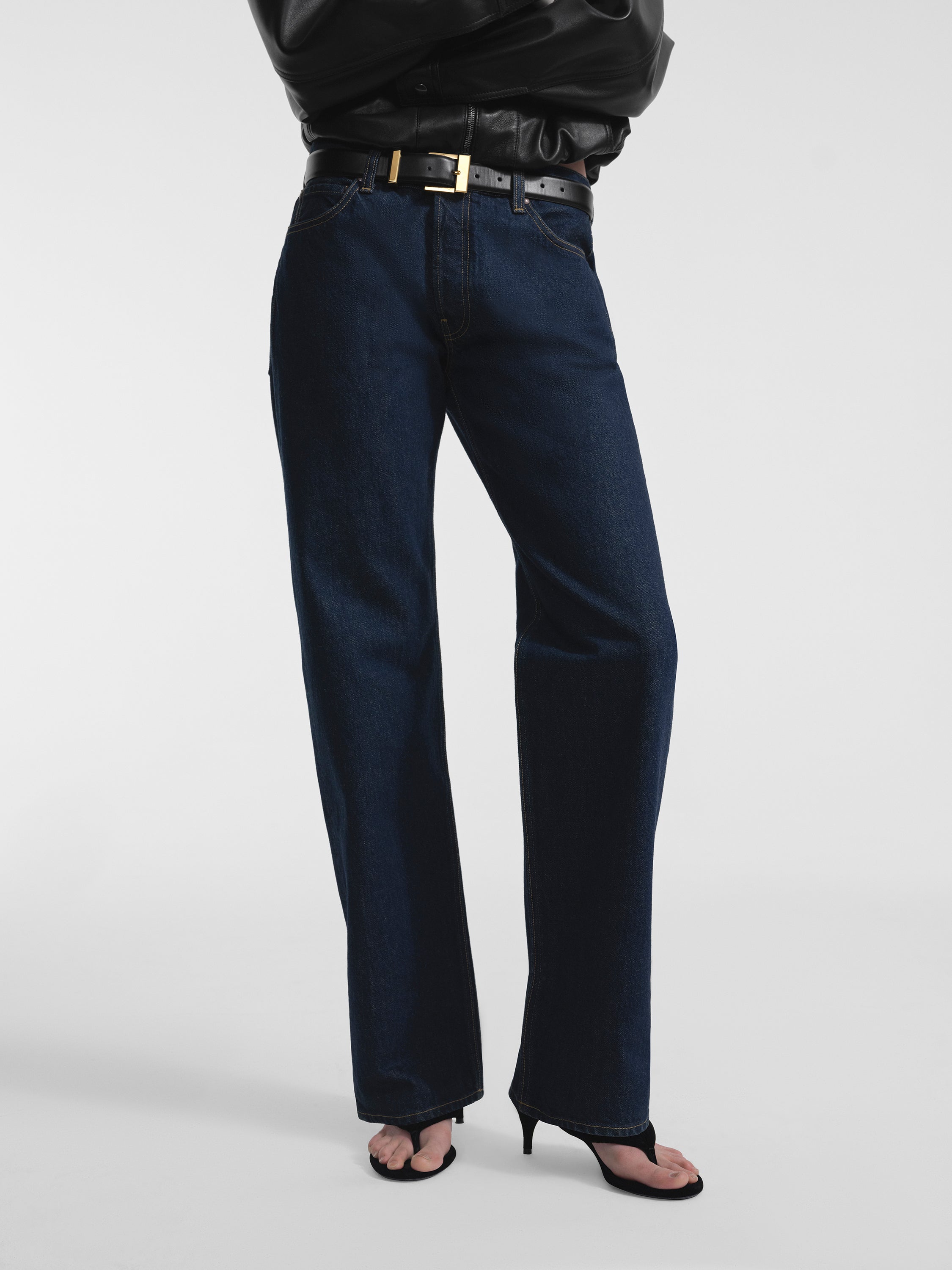 Verne Jean in Rigid Denim