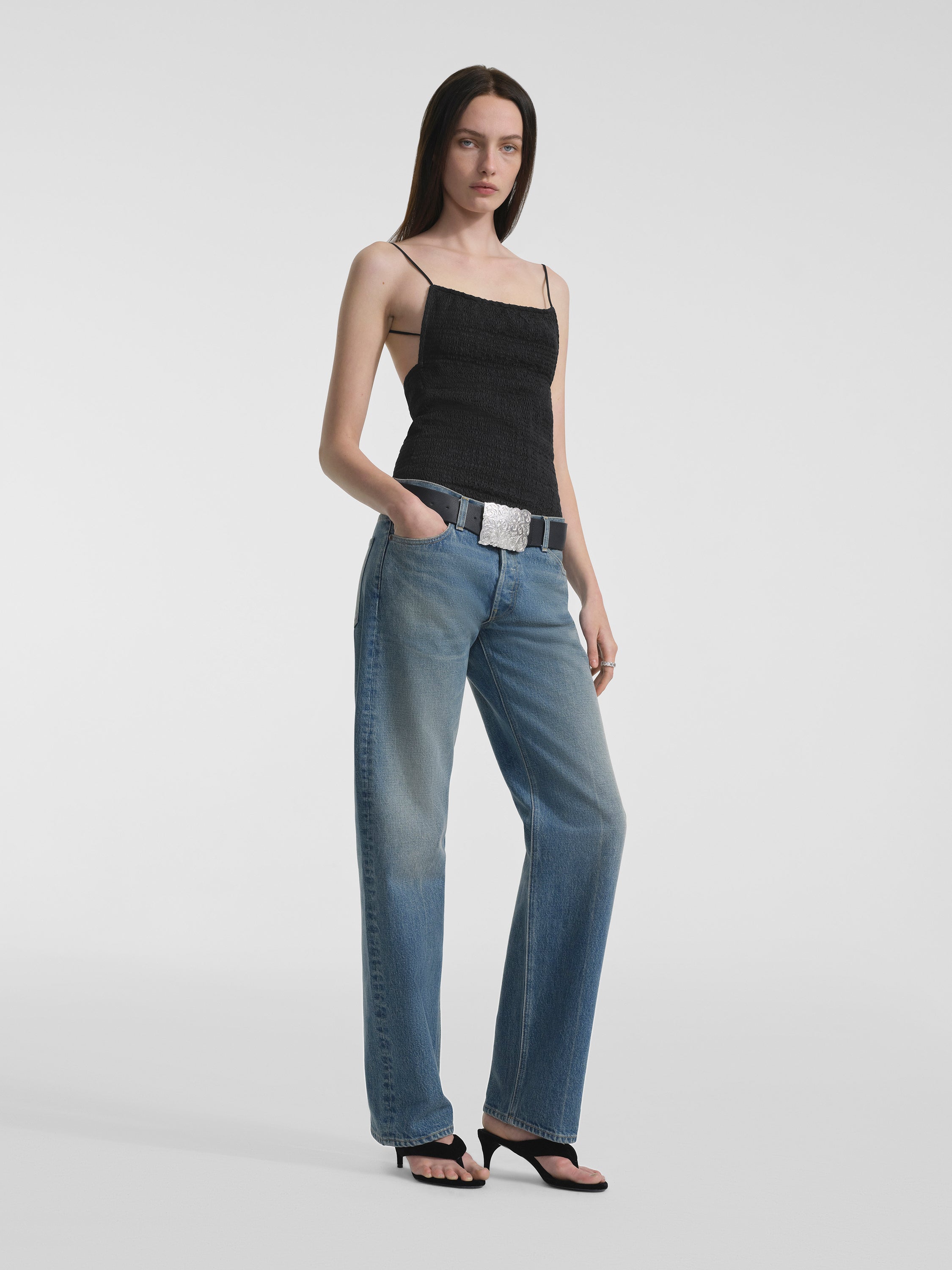 Verne Jean in Rigid Denim