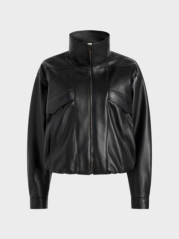 Zadie Jacket in Leather - AFLALO