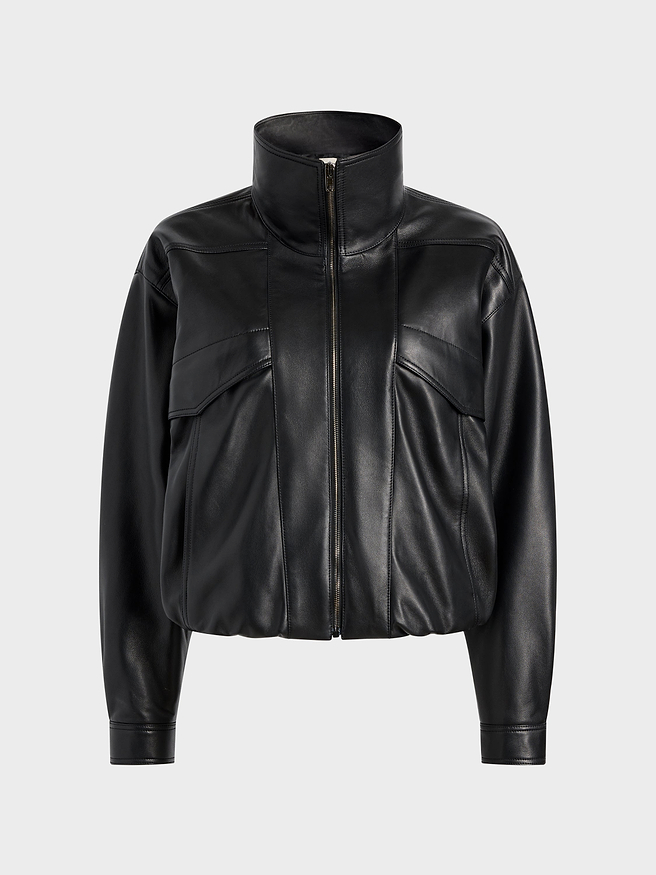 Zadie Jacket in Leather - AFLALO