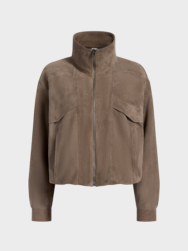 Zadie Jacket in Suede - AFLALO
