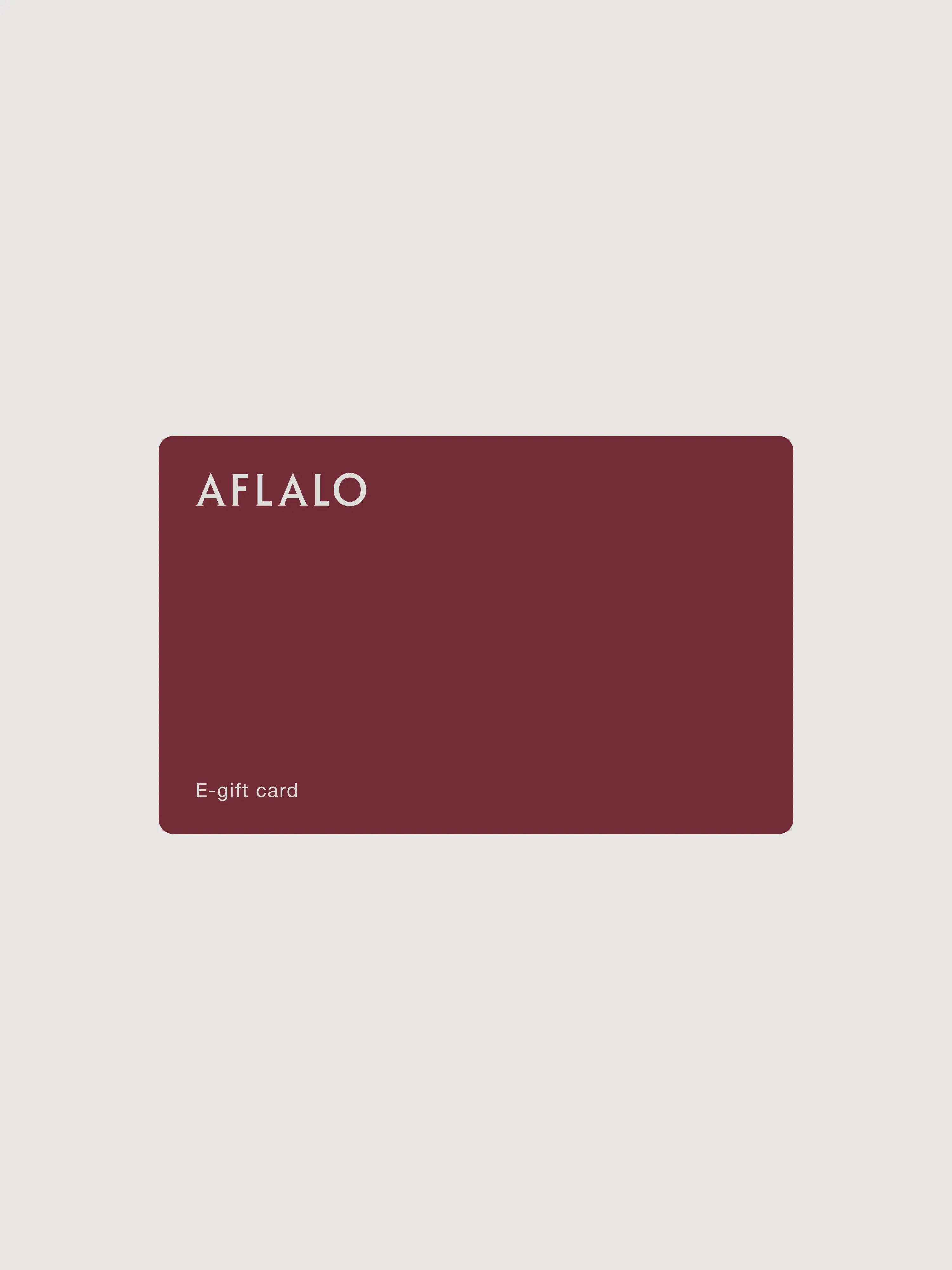 E-gift Card - AFLALO