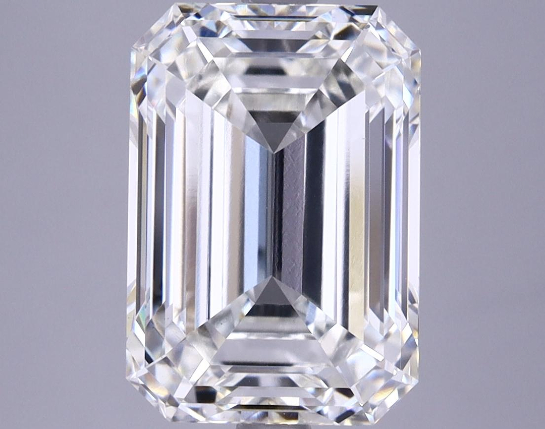 5.01 Carat Emerald Shaped Ideal Cut VS1 GIA Certified Lab Grown Diamond