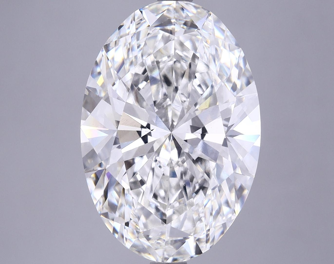 5.68 Carat Oval Shaped Very Good Cut VVS2 GIA Certified Lab Grown Diamond