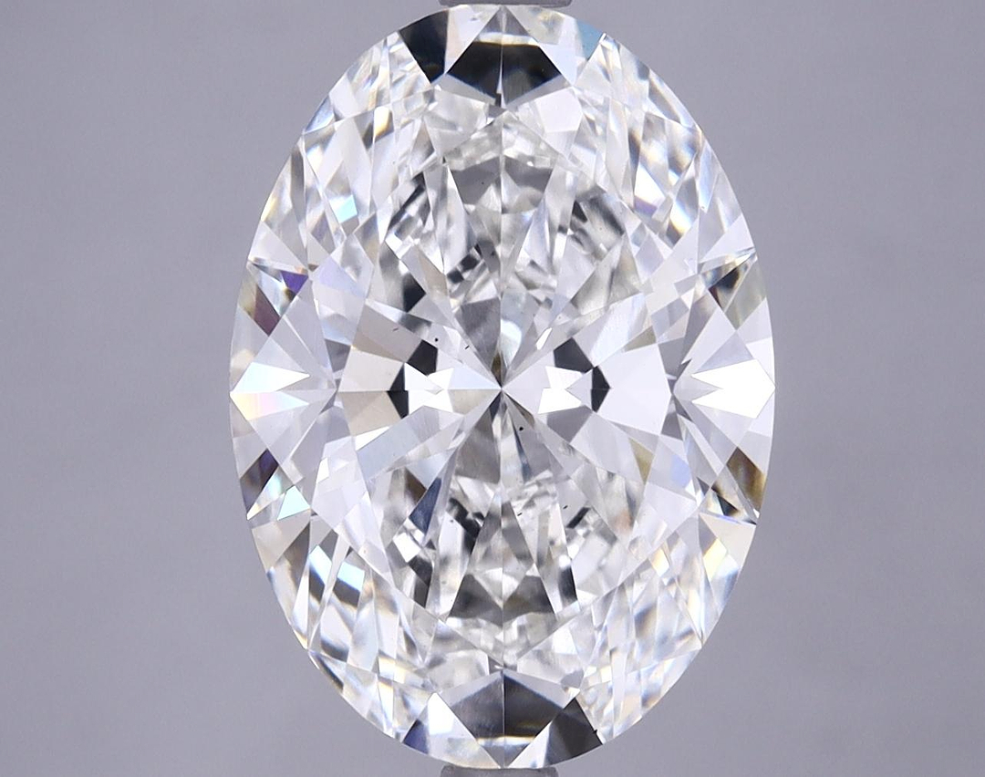 5.03 Carat Oval Shaped Ideal Cut VS2 GIA Certified Lab Grown Diamond