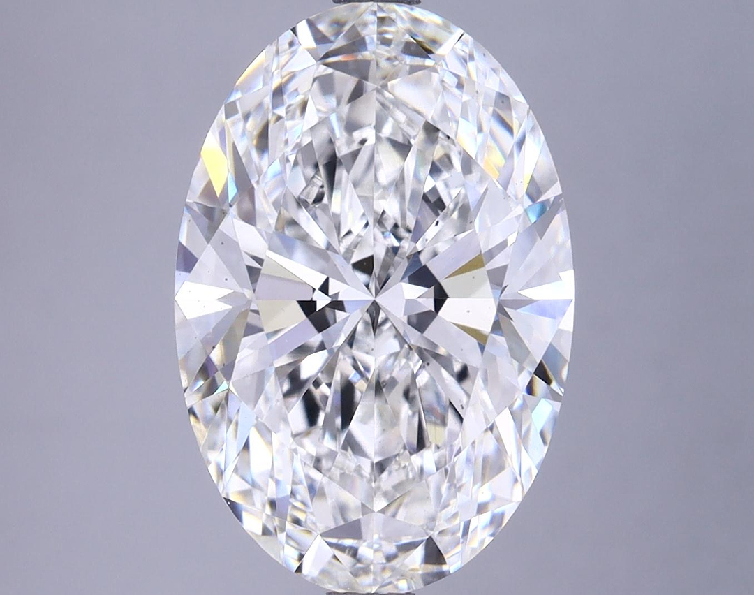 5.42 Carat Oval Shaped Excellent Cut VS2 GIA Certified Lab Grown Diamond