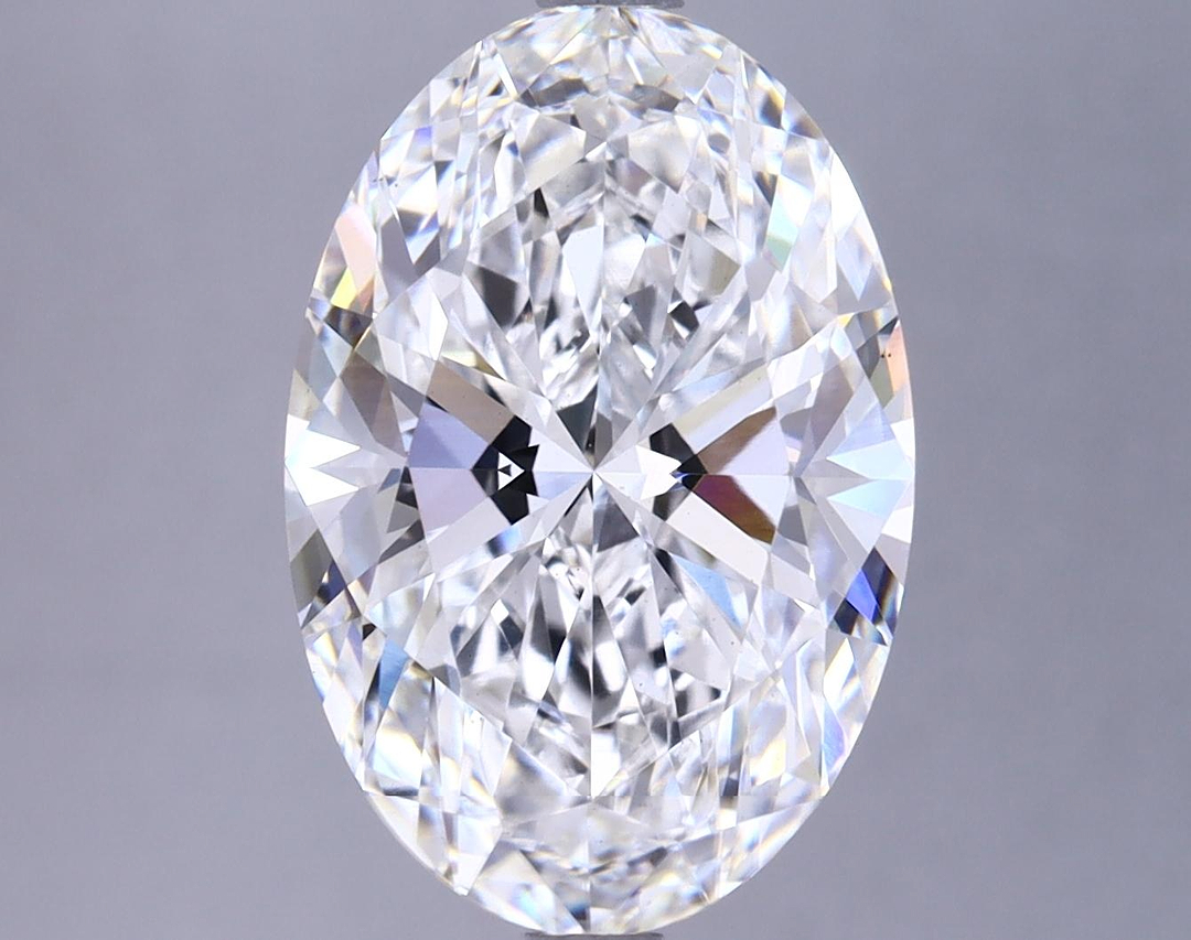 5.24 Carat Oval Shaped Excellent Cut VS2 GIA Certified Lab Grown Diamond