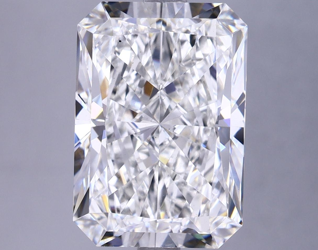5.74 Carat Radiant Shaped Ideal Cut VS2 GIA Certified Lab Grown Diamond