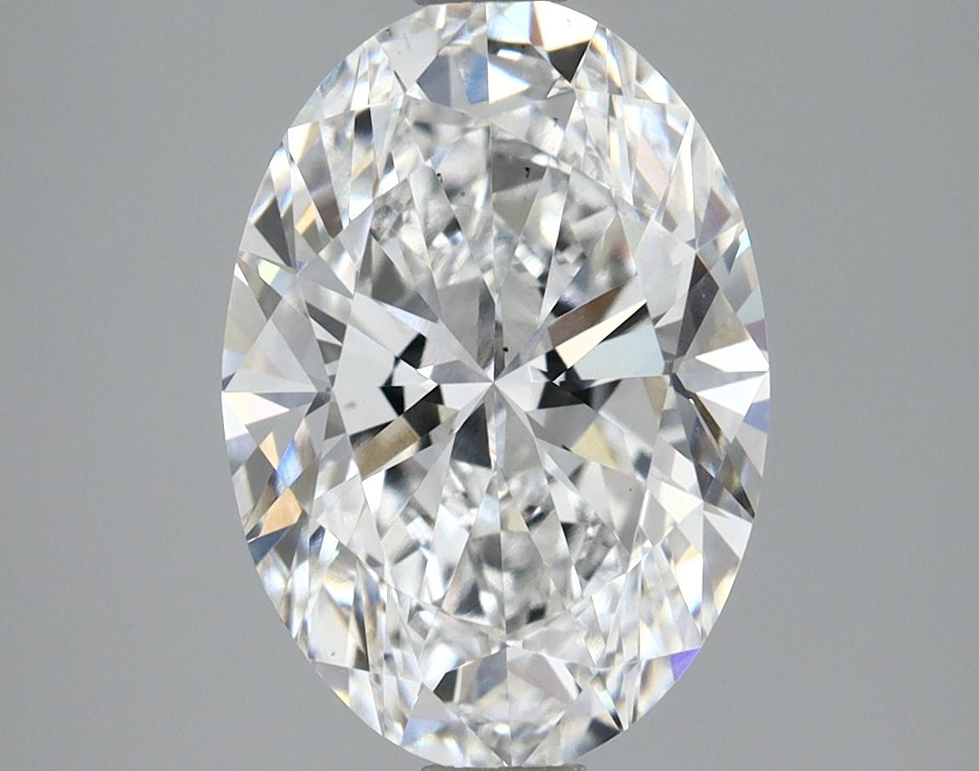2.82 Carat Oval Shaped Very Good Cut SI1 GIA Certified Lab Grown Diamond